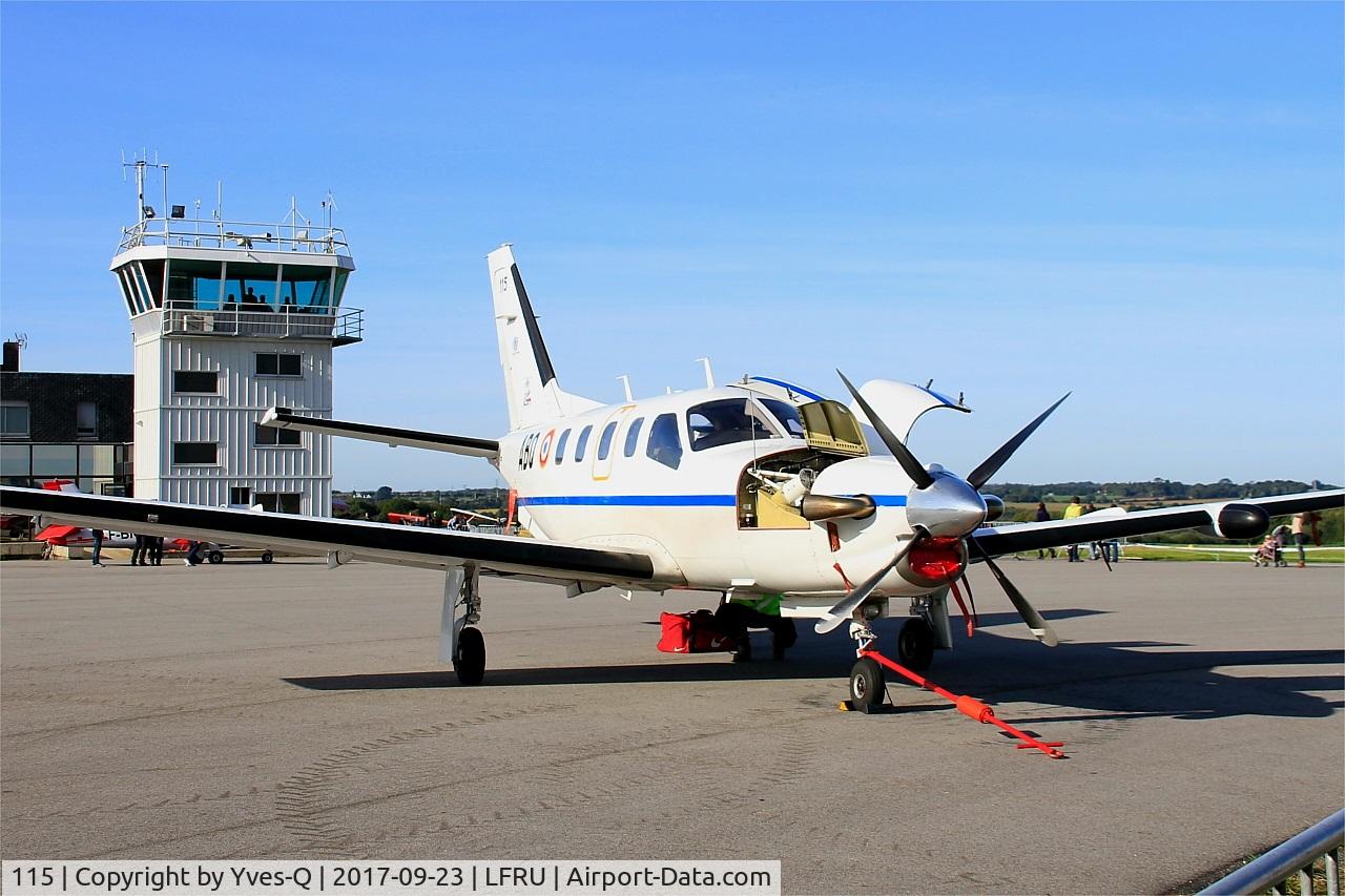 115, Socata TBM-700 C/N 115, Socata TBM-700, Static display, Morlaix-Ploujean airport (LFRU-MXN) air show 2017