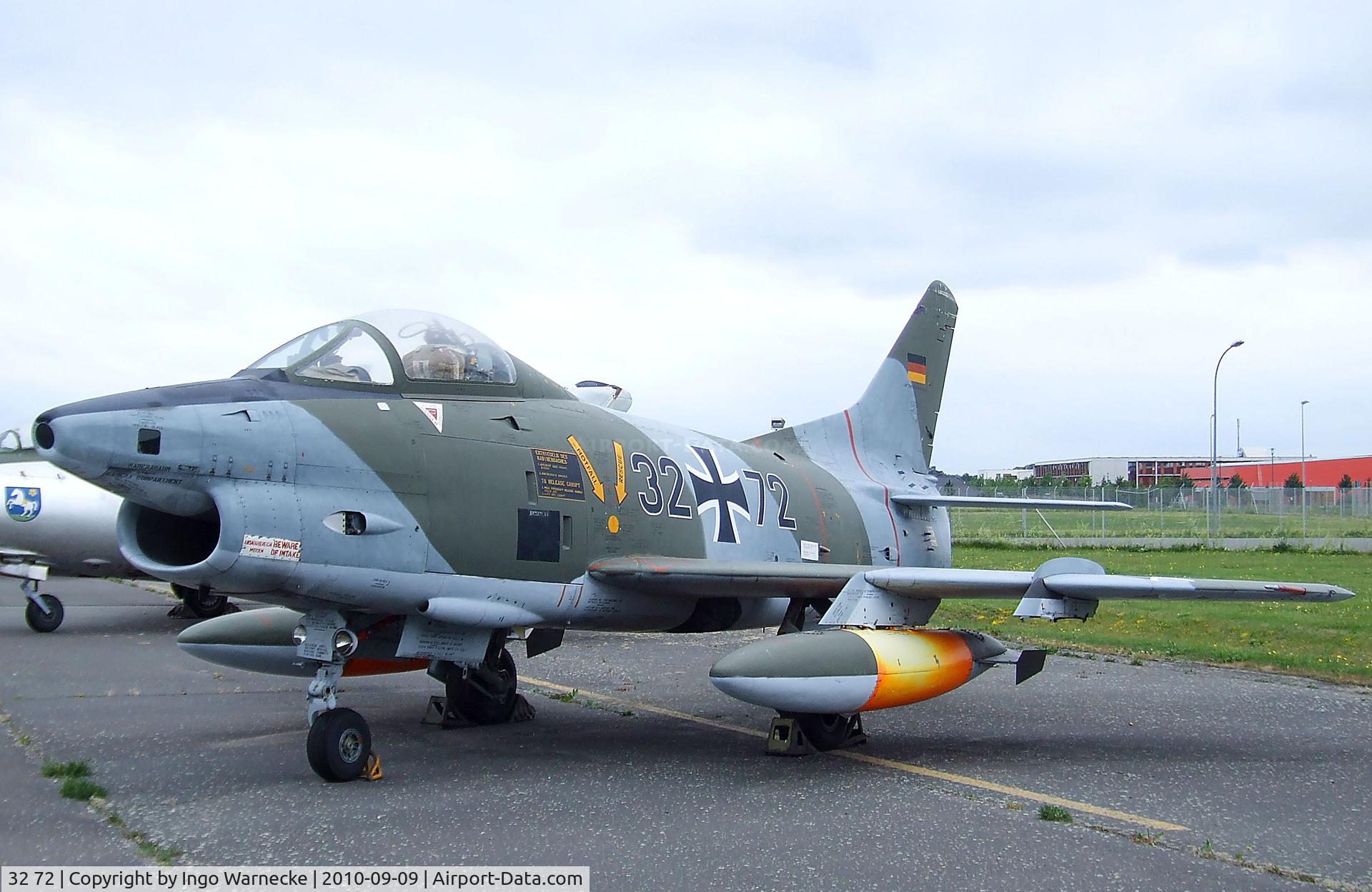 32 72, Fiat G-91R/3 C/N D542, FIAT G.91R/3 at the Luftwaffenmuseum, Berlin-Gatow