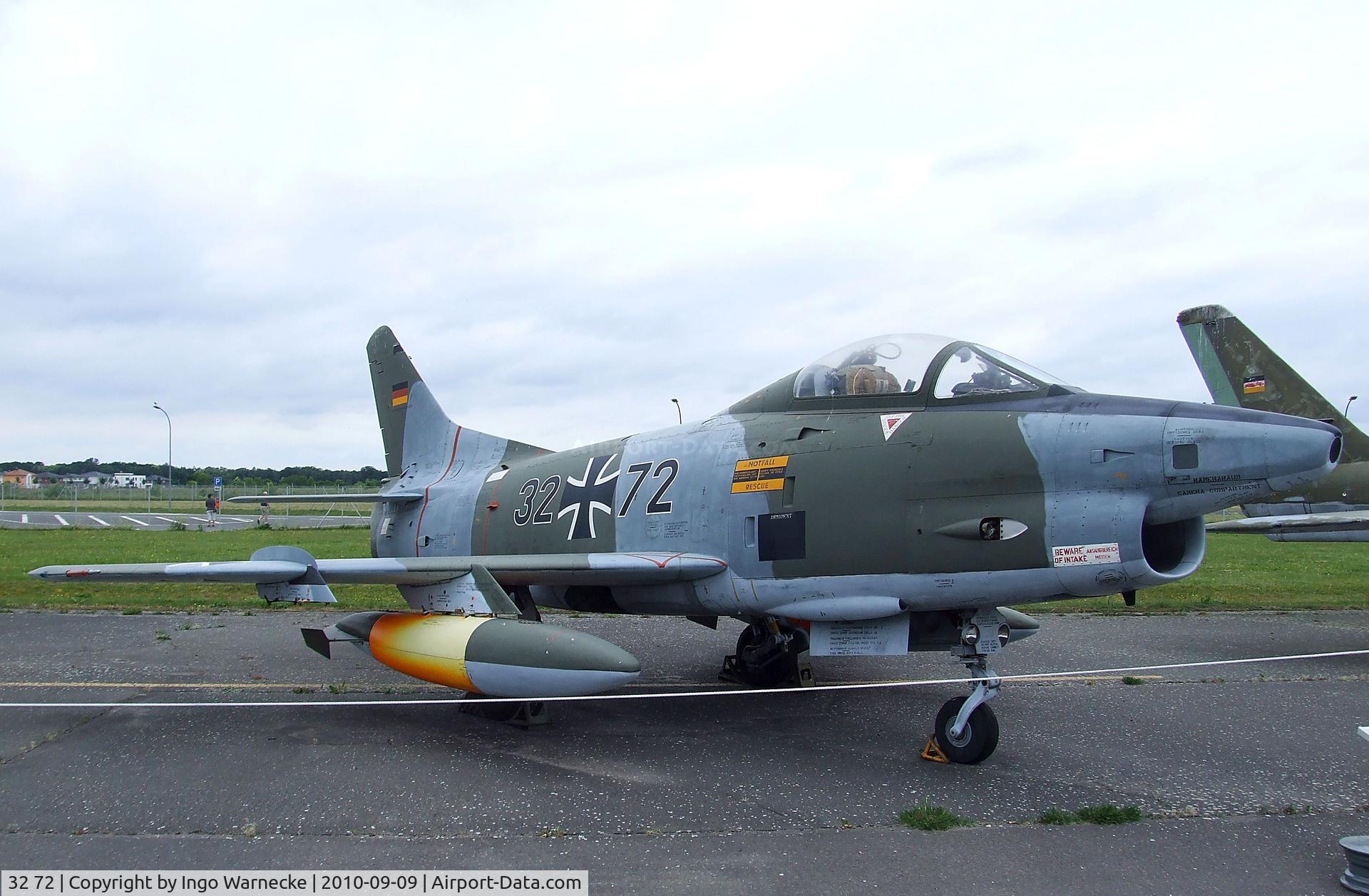 32 72, Fiat G-91R/3 C/N D542, FIAT G.91R/3 at the Luftwaffenmuseum, Berlin-Gatow