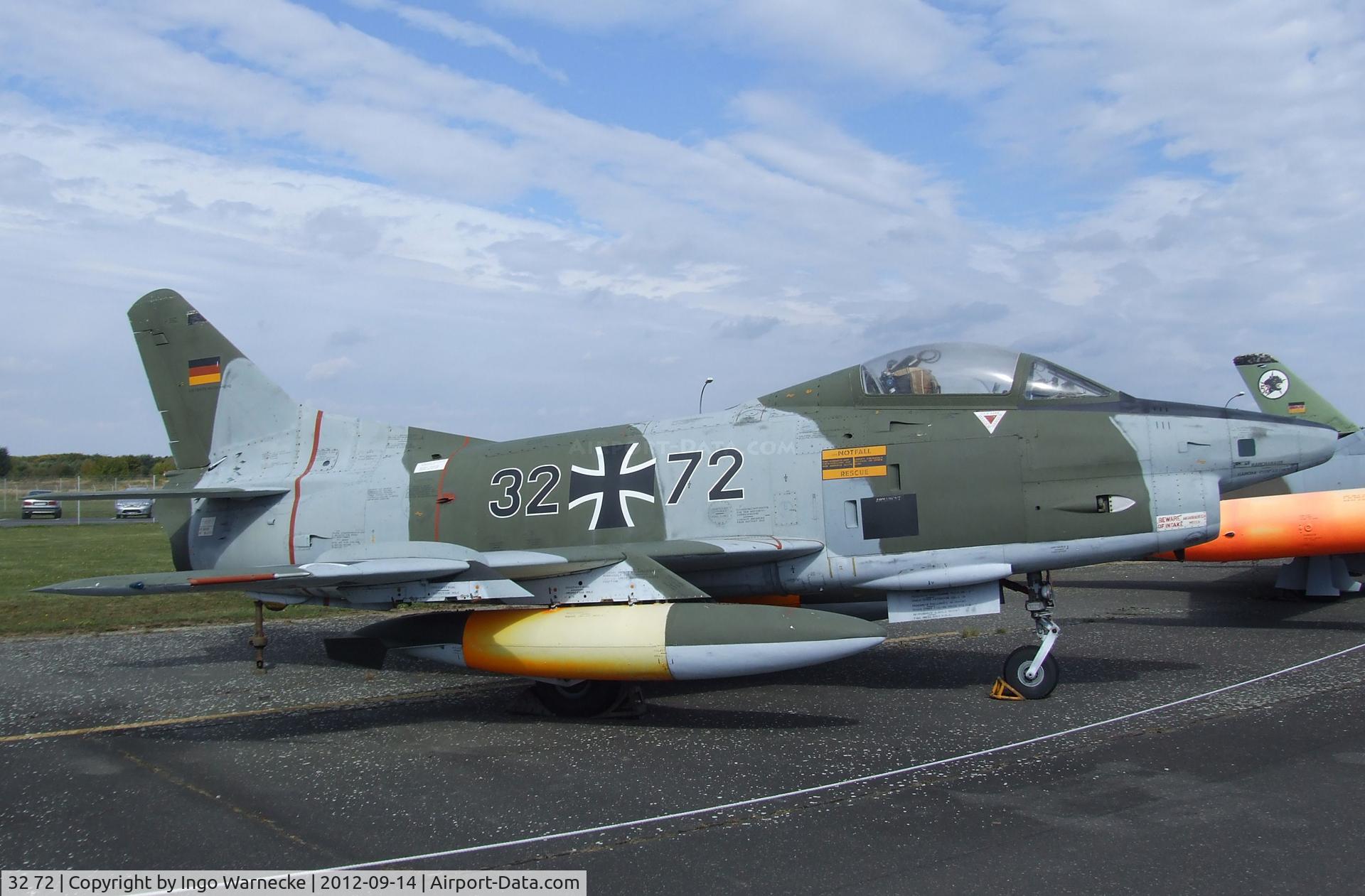 32 72, Fiat G-91R/3 C/N D542, FIAT G.91R/3 at the Luftwaffenmuseum, Berlin-Gatow