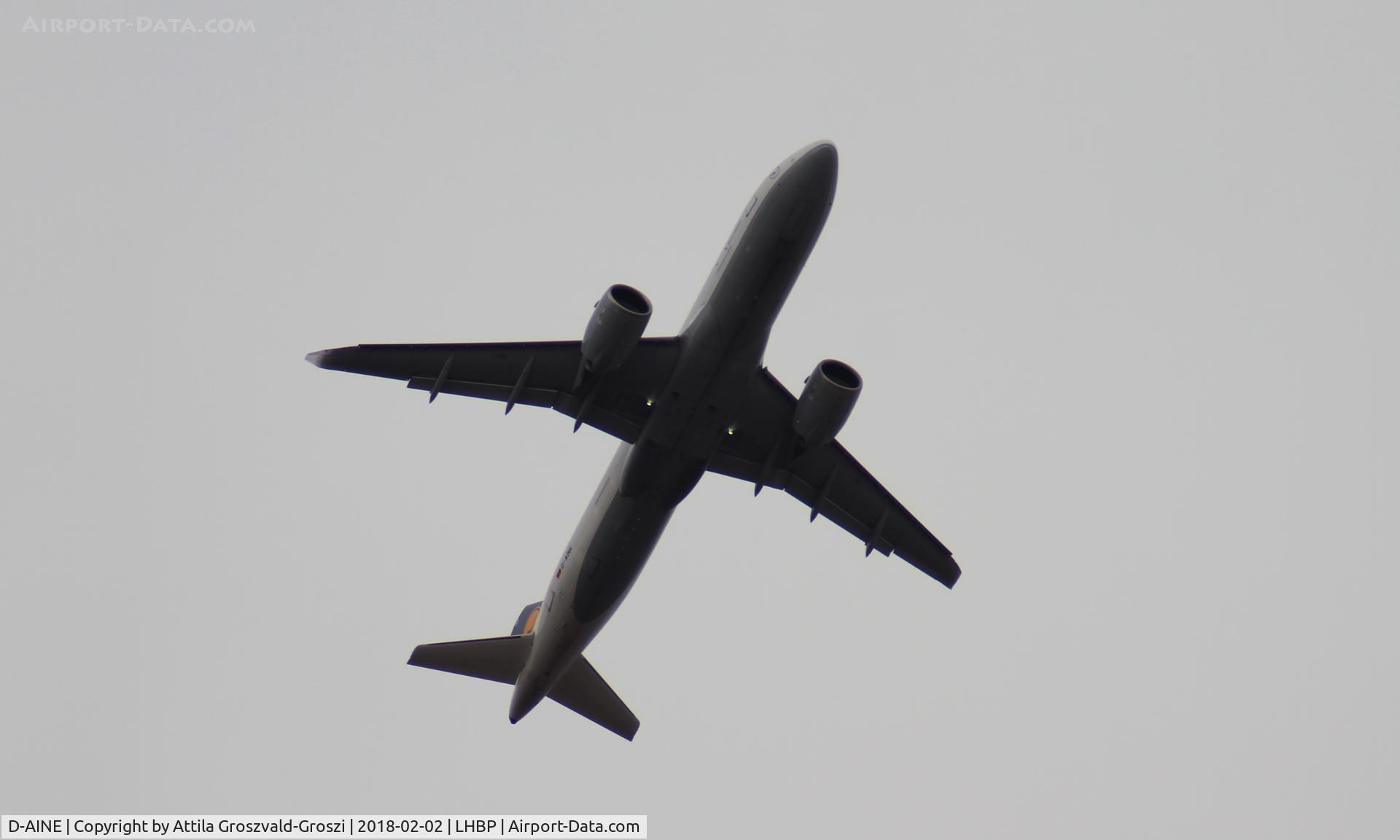 D-AINE, 2016 Airbus A320-271N C/N 7103, LHBP Budapest Liszt Ferenc International Airport, Hungary