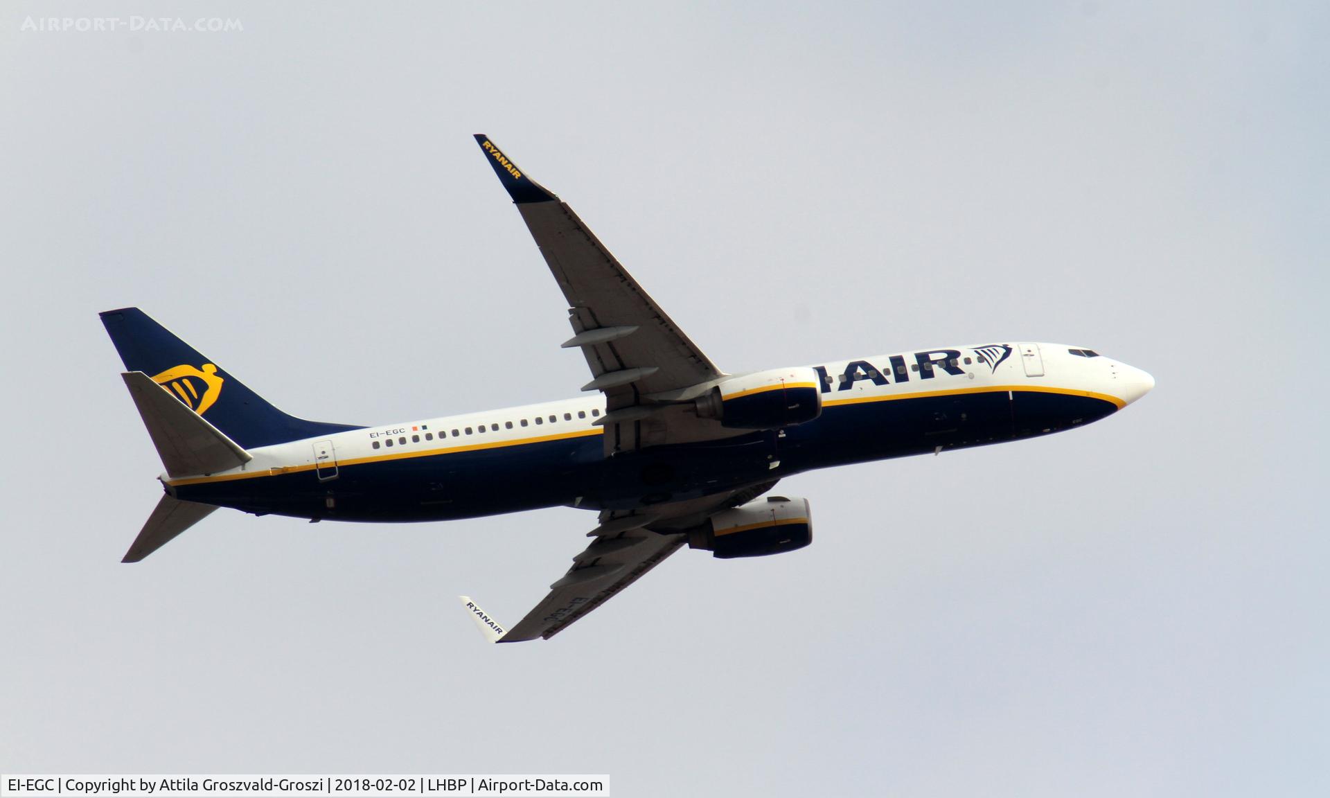 EI-EGC, 2009 Boeing 737-8AS C/N 38492, LHBP Budapest Liszt Ferenc International Airport, Hungary