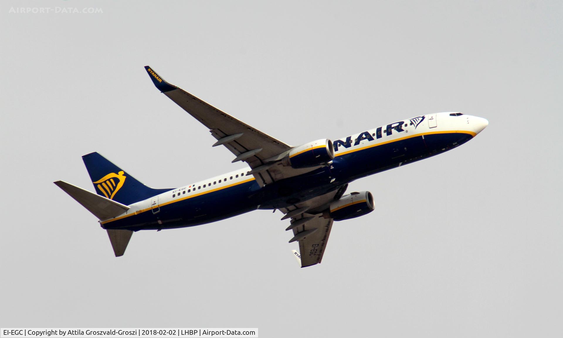 EI-EGC, 2009 Boeing 737-8AS C/N 38492, LHBP Budapest Liszt Ferenc International Airport, Hungary