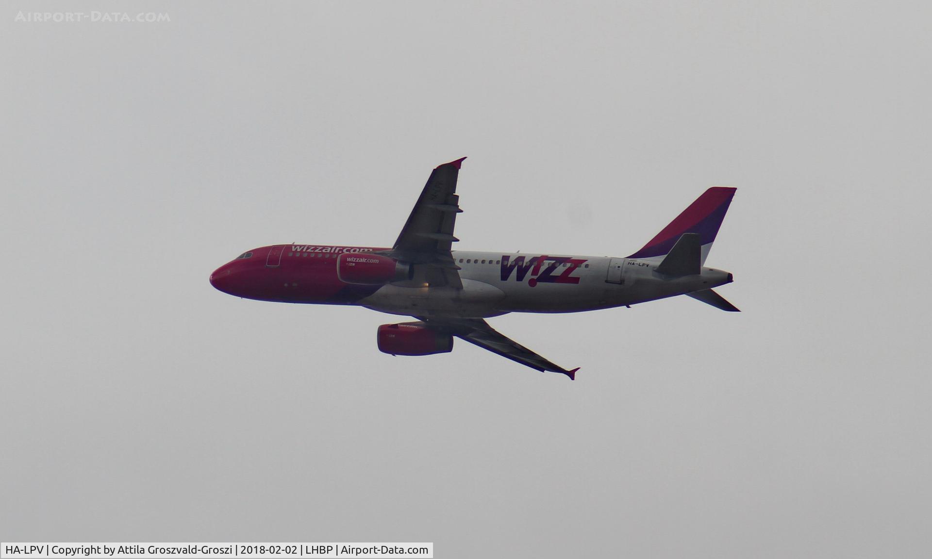 HA-LPV, 2009 Airbus A320-232 C/N 3927, LHBP Budapest Liszt Ferenc International Airport, Hungary