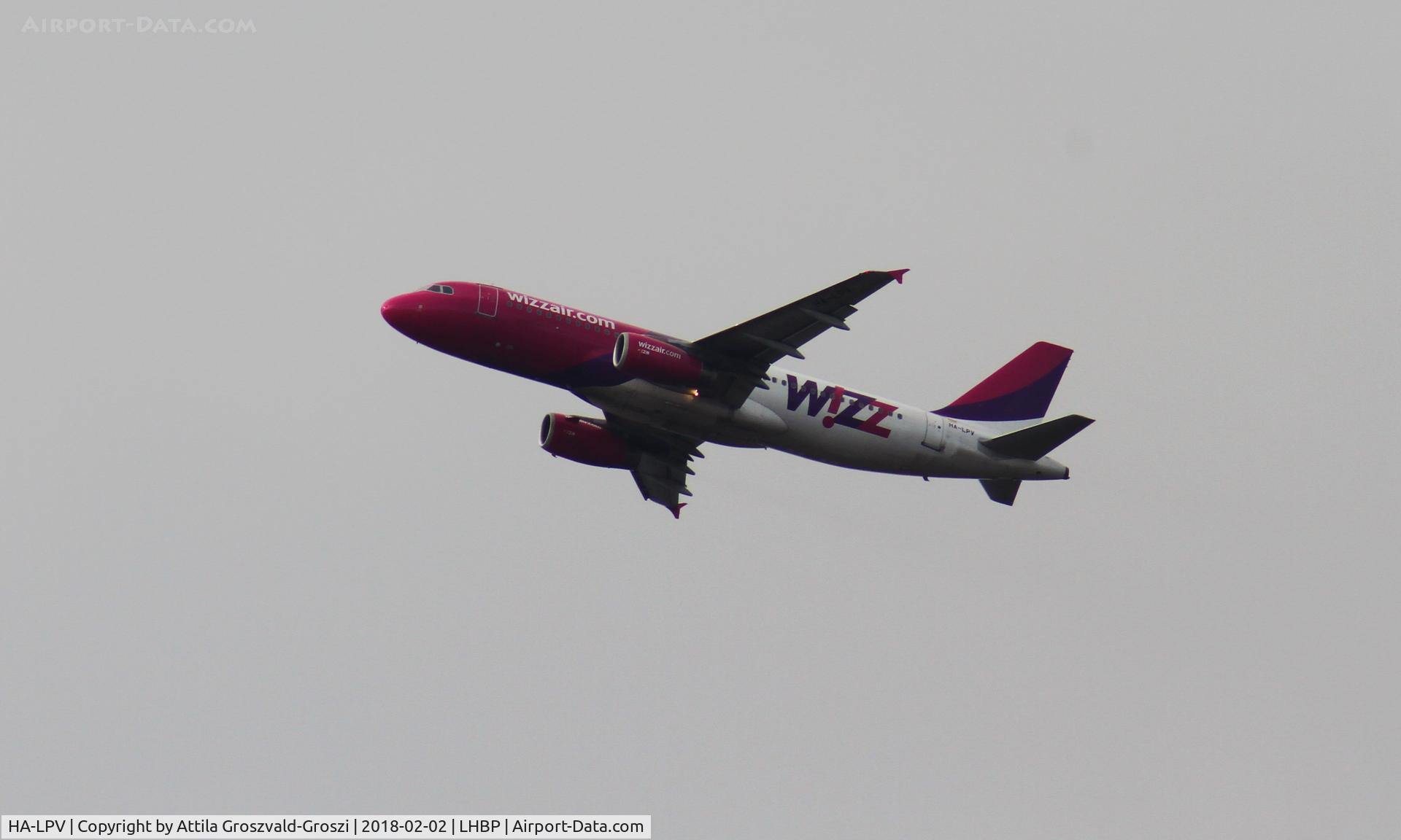 HA-LPV, 2009 Airbus A320-232 C/N 3927, LHBP Budapest Liszt Ferenc International Airport, Hungary