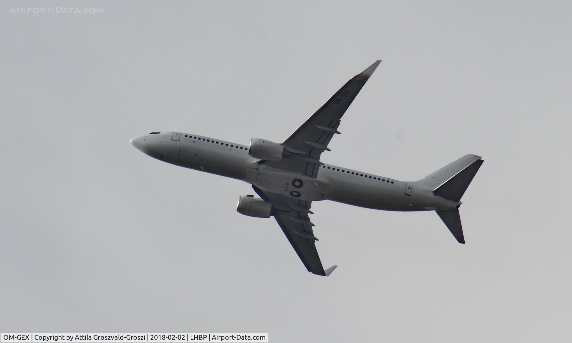 OM-GEX, 1999 Boeing 737-8AS C/N 29919, LHBP Budapest Liszt Ferenc International Airport, Hungary