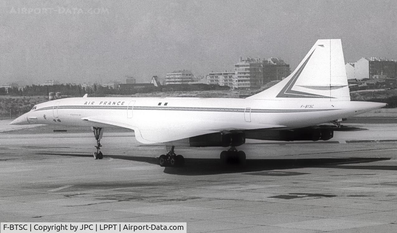 F-BTSC, 1975 Aerospatiale-BAC Concorde 101 C/N 203, trial flight, before regular operation