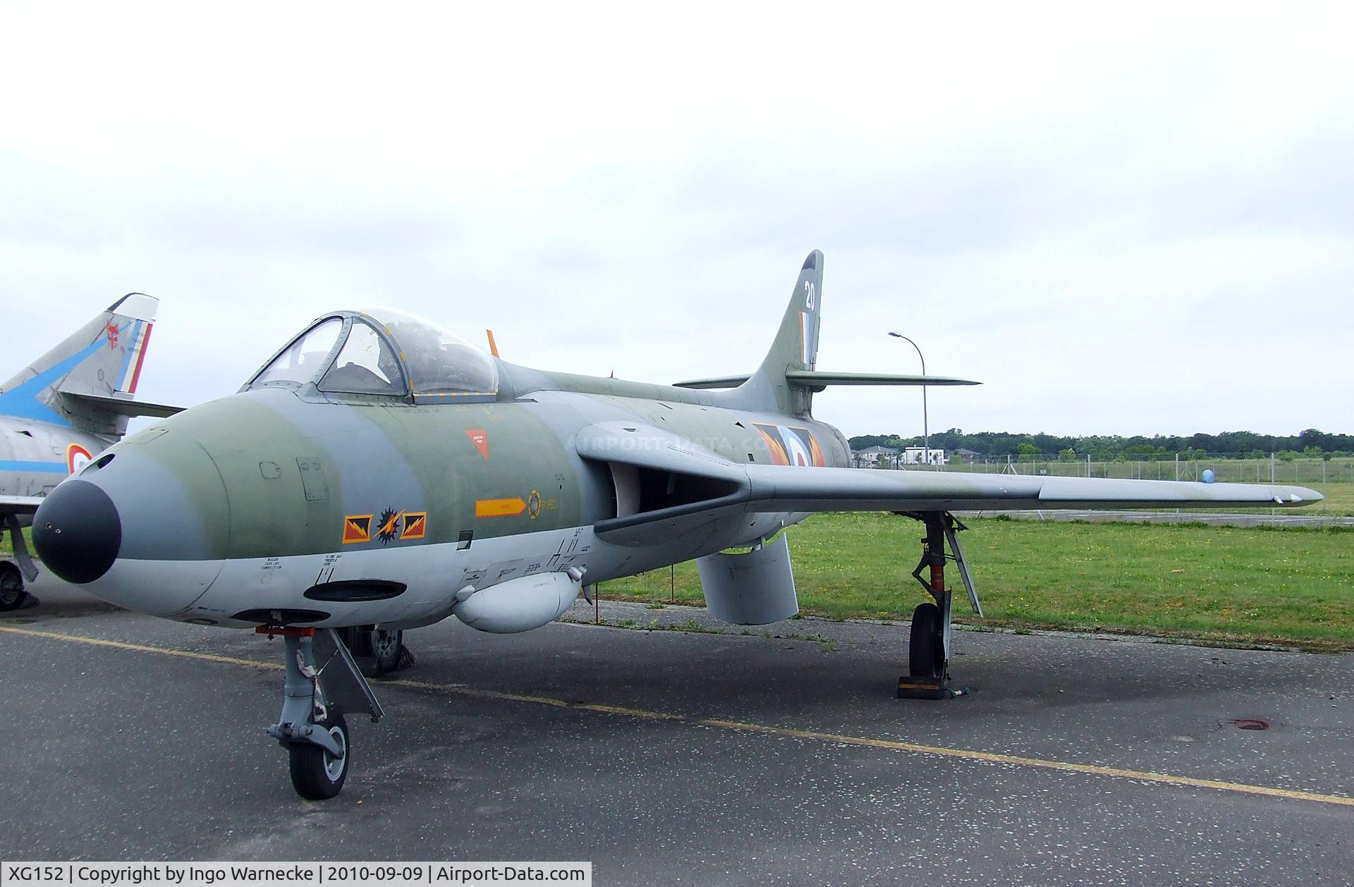 XG152, 1956 Hawker Hunter F.6 C/N S4/U/3385, Hawker Hunter F6 at the Luftwaffenmuseum, Berlin-Gatow