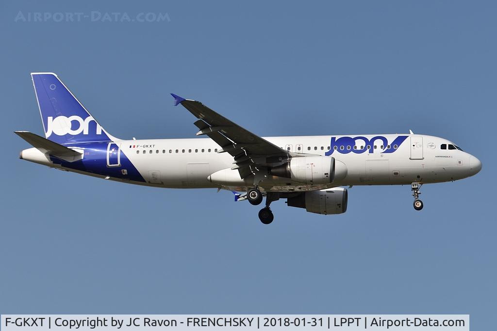 F-GKXT, 2009 Airbus A320-214 C/N 3859, JOON