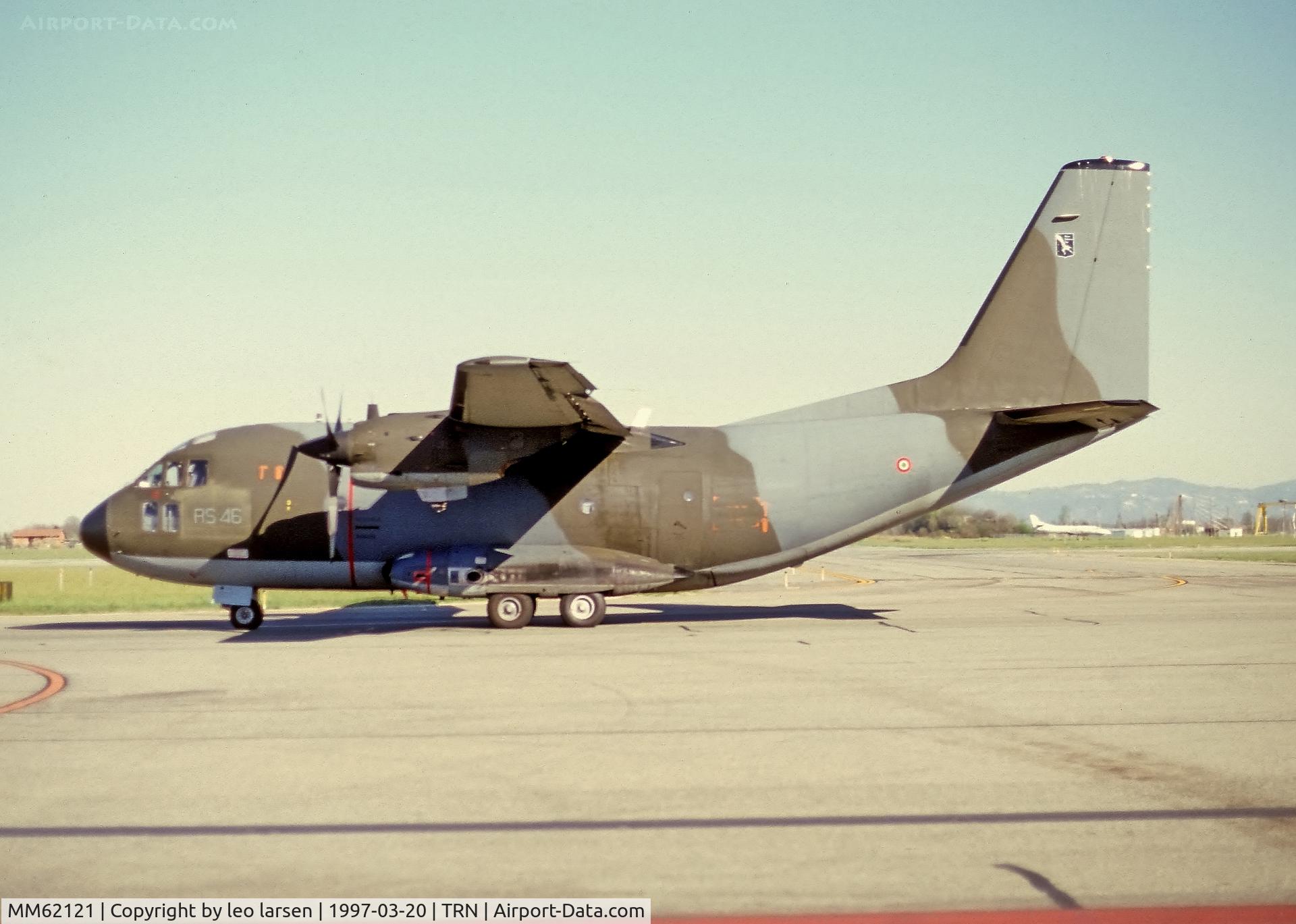 MM62121, Aeritalia G-222TCM C/N 4027, Turin 20.3.97