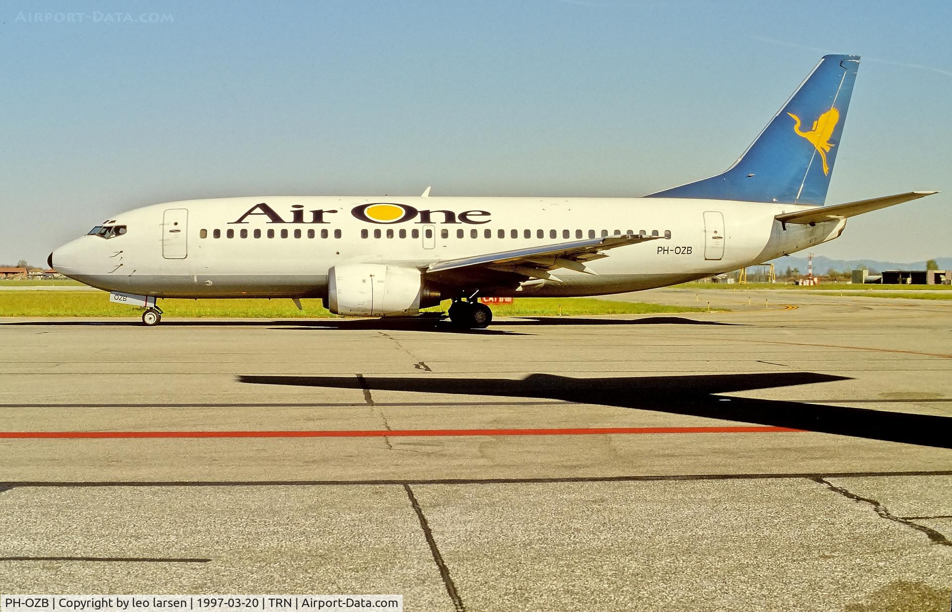 PH-OZB, 1988 Boeing 737-3Y0 C/N 23921, Turin 20.3.1997