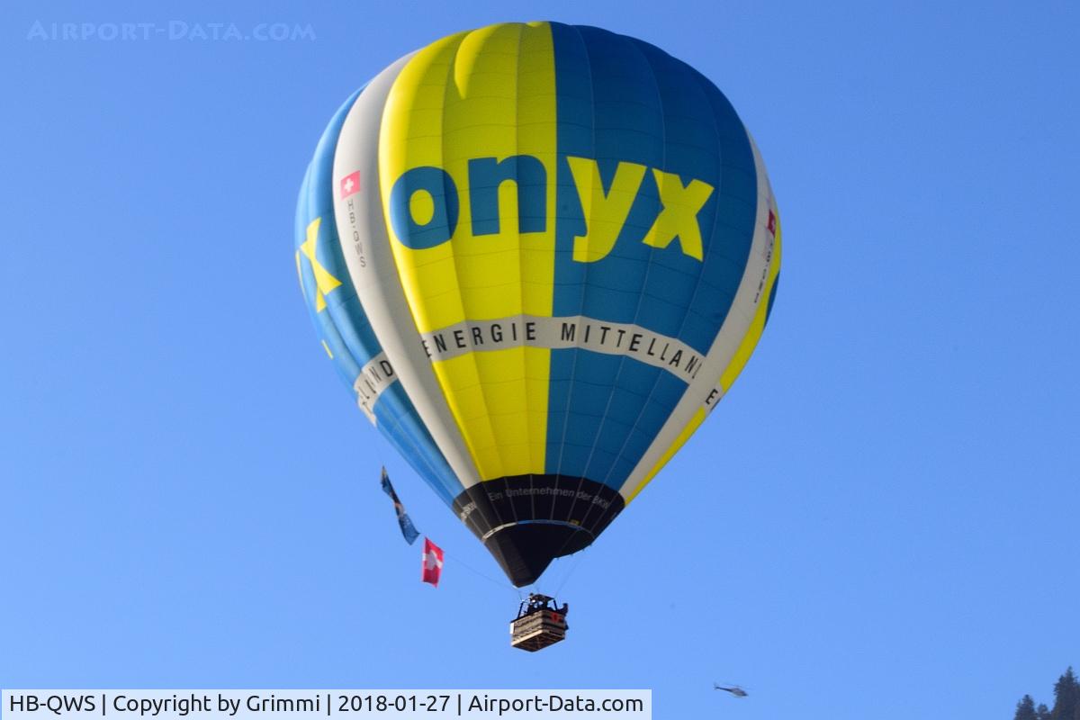HB-QWS, 2013 UltraMagic T-210 C/N 210/91, Another participant on 40th Festival International de Ballon in Château d'Oex