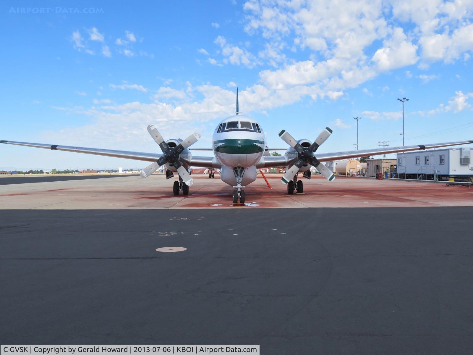 C-GVSK, 1955 Convair 340 C/N 238, Parked on the NIFC ramp.