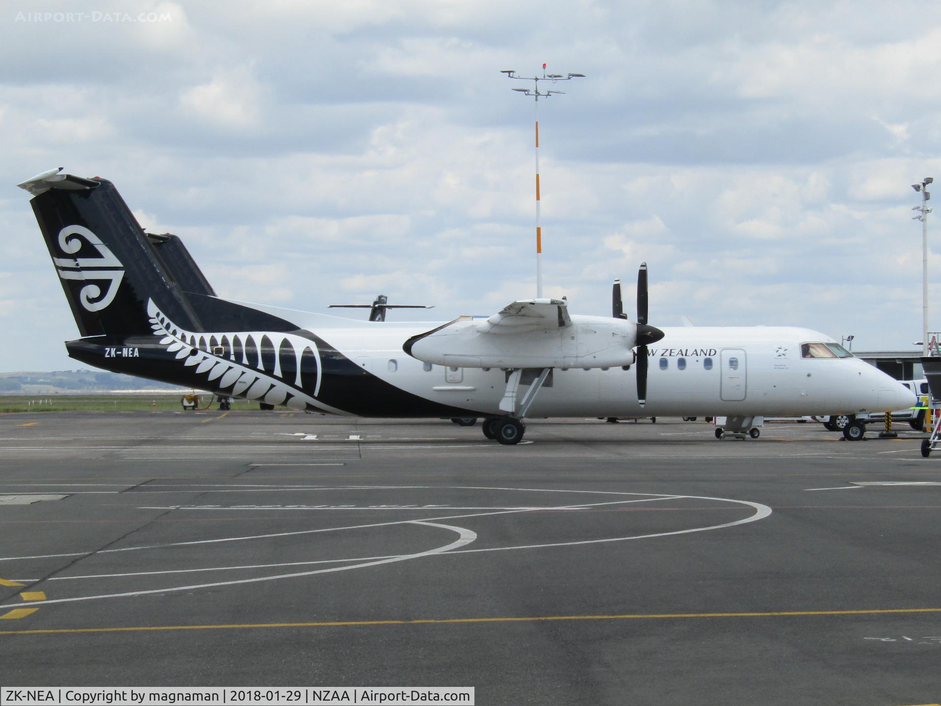 ZK-NEA, 2005 De Havilland Canada DHC-8-311 Dash 8 C/N 611, on domestic apron