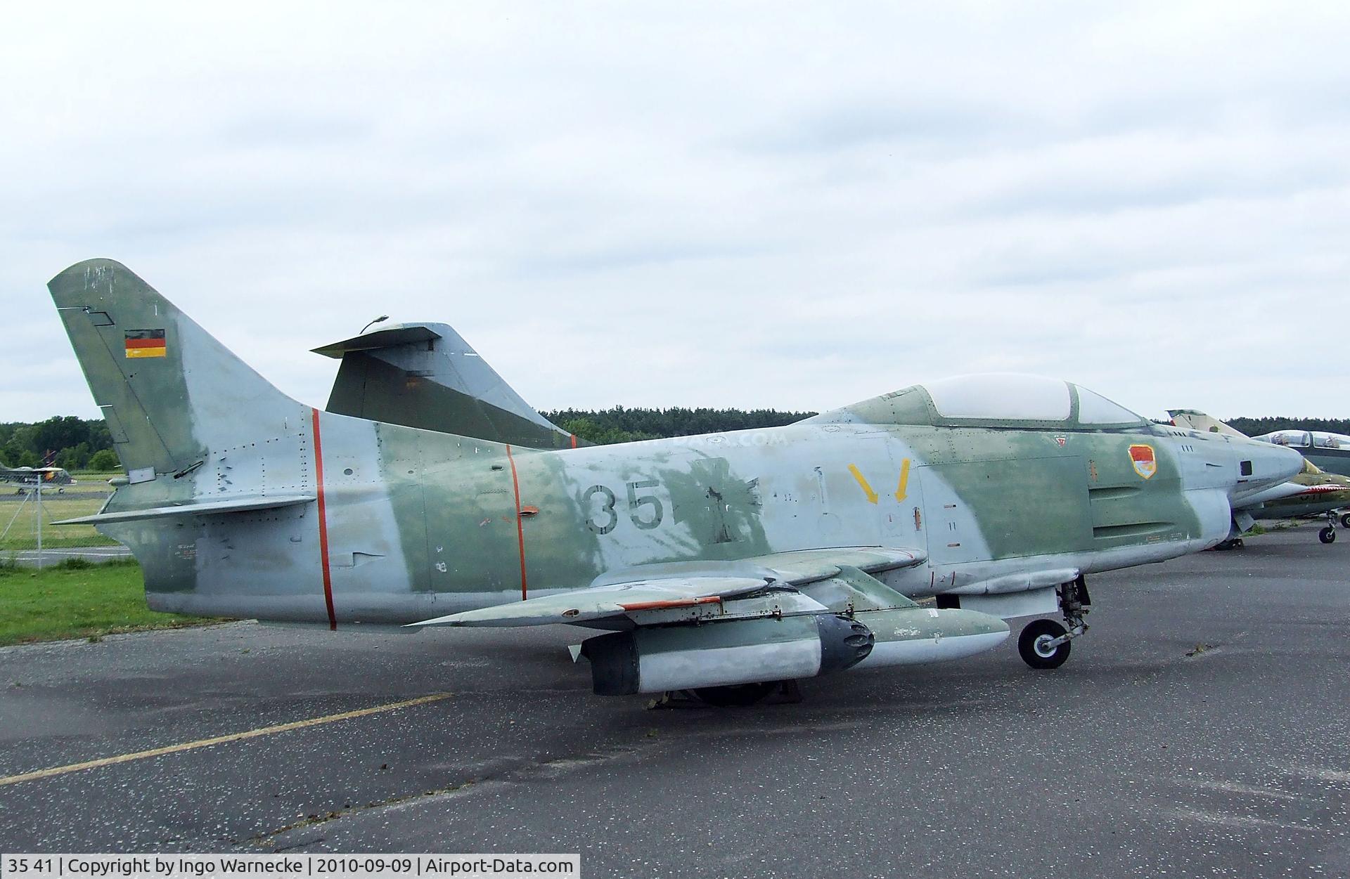 35 41, Fiat G-91R/4 C/N 113, FIAT G.91R/4 at the Luftwaffenmuseum, Berlin-Gatow