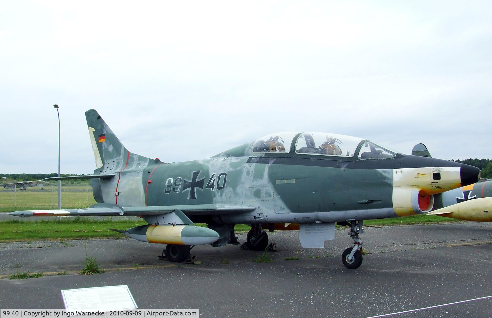 99 40, Fiat G-91T/3 C/N D621, FIAT G.91T/3 at the Luftwaffenmuseum, Berlin-Gatow