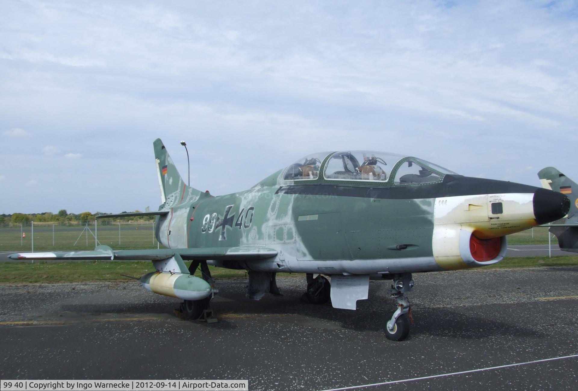 99 40, Fiat G-91T/3 C/N D621, FIAT G.91T/3 at the Luftwaffenmuseum, Berlin-Gatow