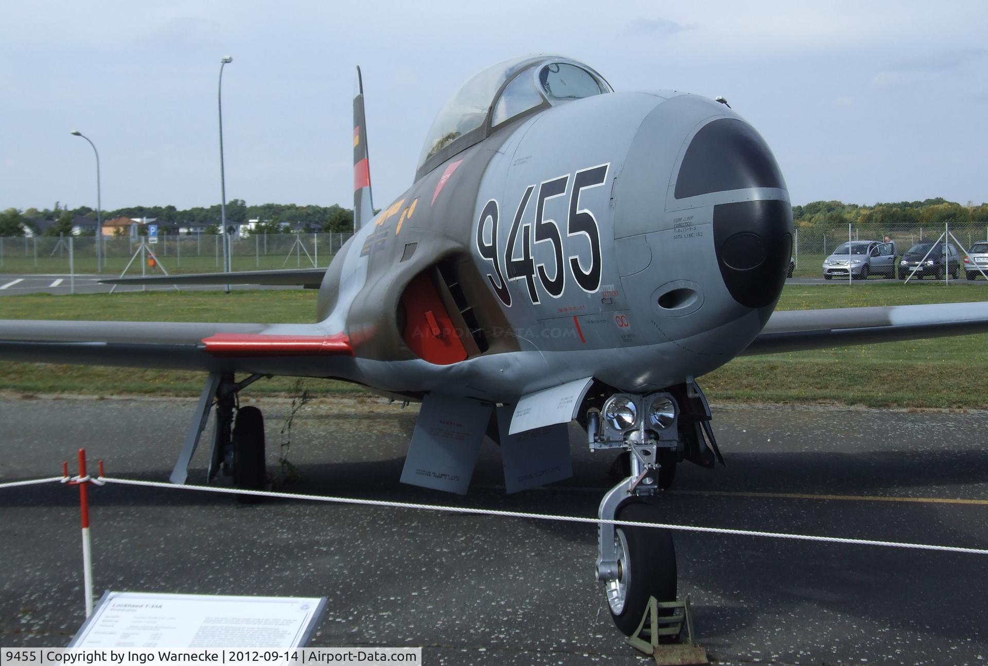 9455, 1953 Lockheed T-33A C/N 5781, Lockheed T-33A at the Luftwaffenmuseum, Berlin-Gatow