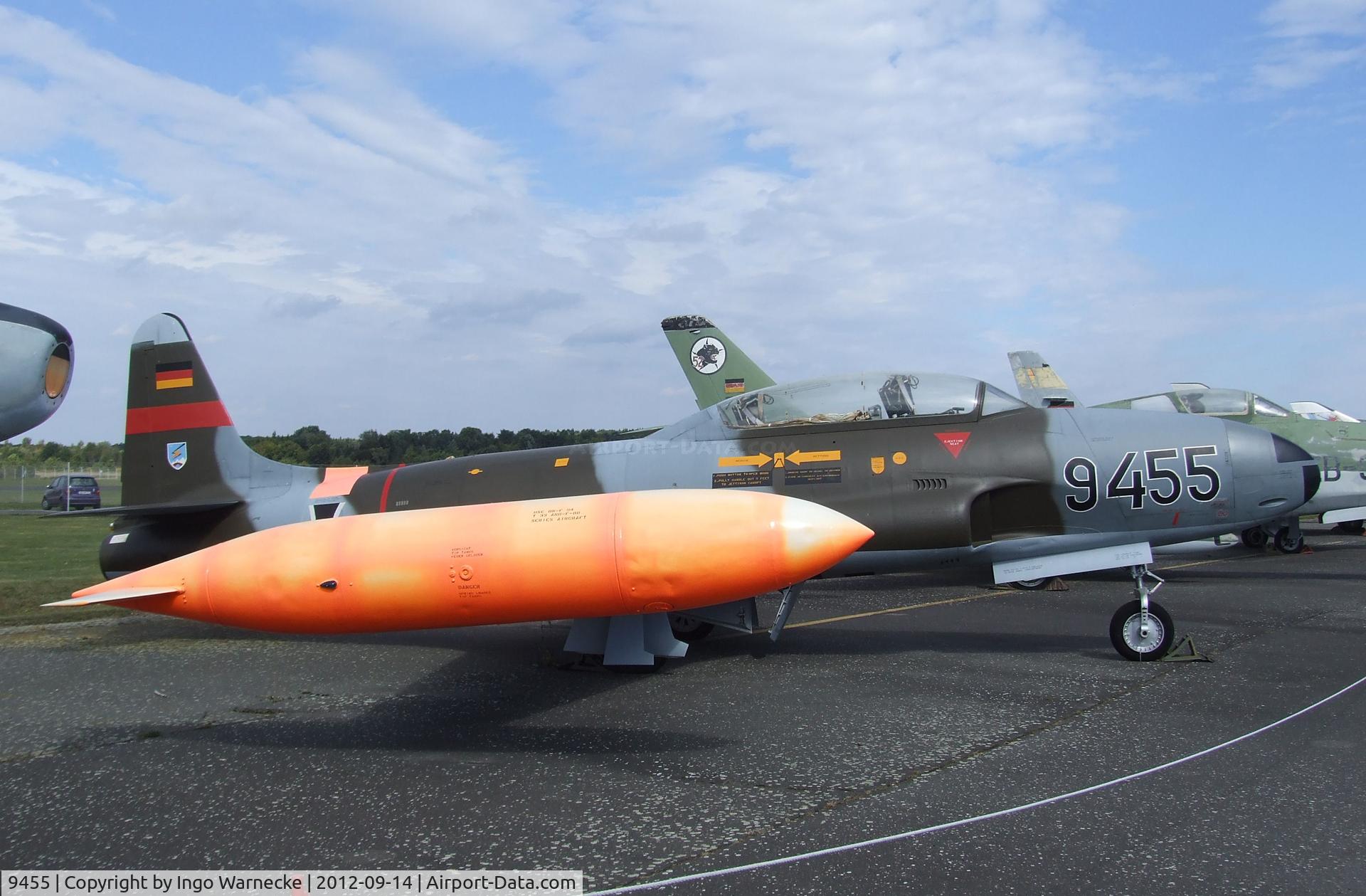 9455, 1953 Lockheed T-33A C/N 5781, Lockheed T-33A at the Luftwaffenmuseum, Berlin-Gatow