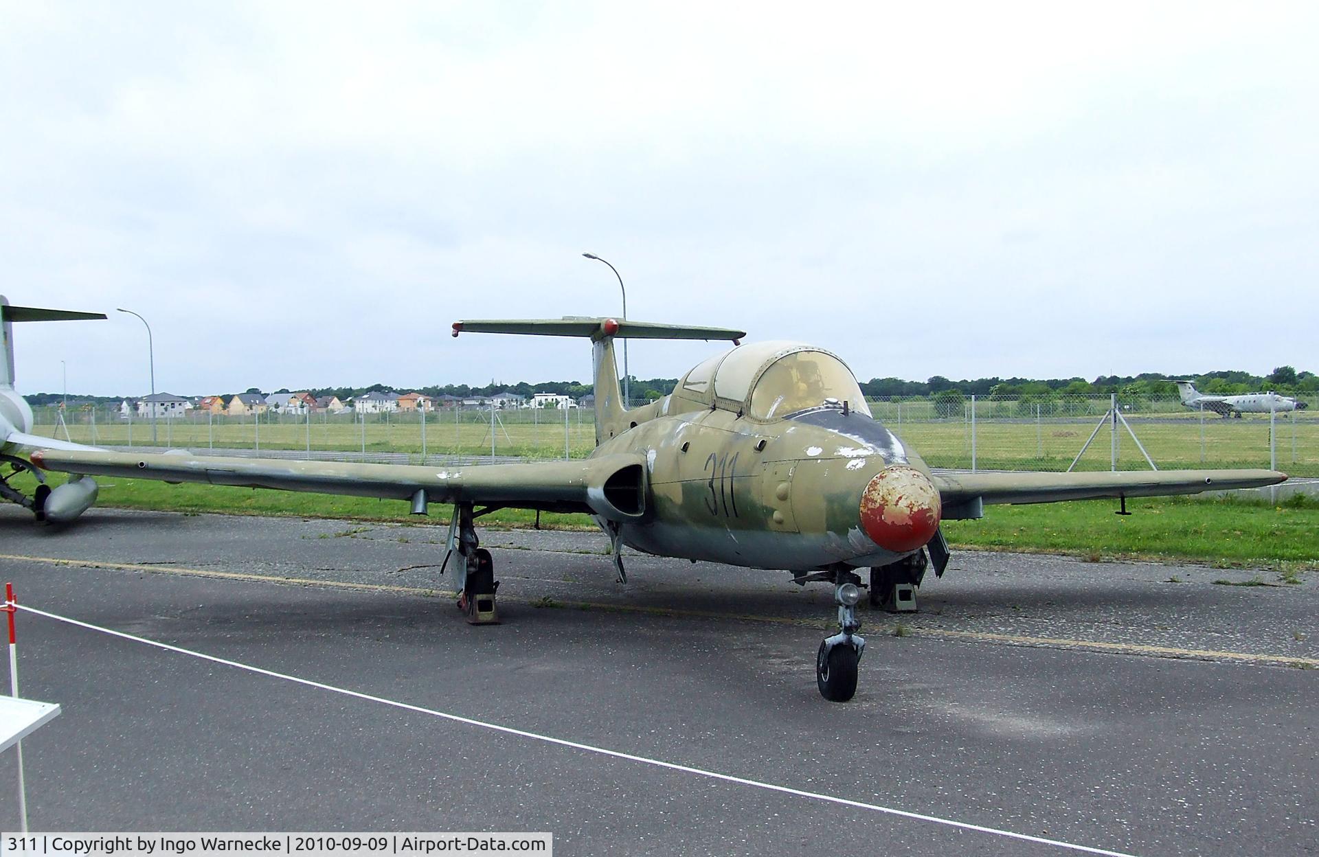311, 1966 Aero L-29 Delfin C/N 692053, Aero L-29 Delfin MAYA at the Luftwaffenmuseum, Berlin-Gatow