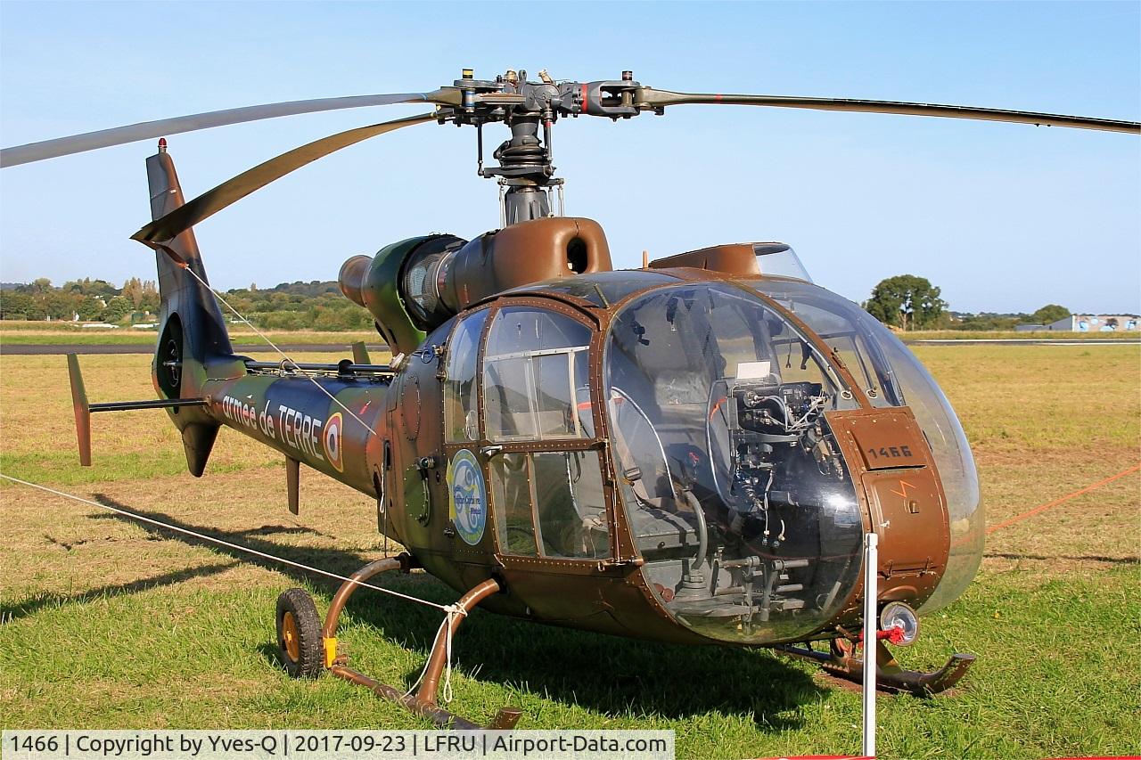 1466, Aérospatiale SA-341F Gazelle C/N 1466, Aérospatiale SA-341F Gazelle, Static display, Morlaix-Ploujean airport (LFRU-MXN) air show 2017