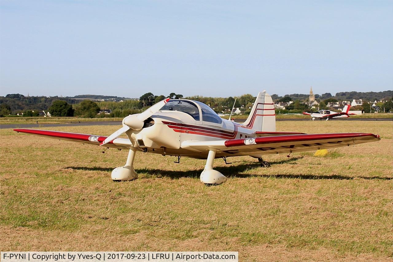 F-PYNI, Pottier P-180S C/N 61, Pottier P-180S, Static display, Morlaix-Ploujean airport (LFRU-MXN) air show 2017