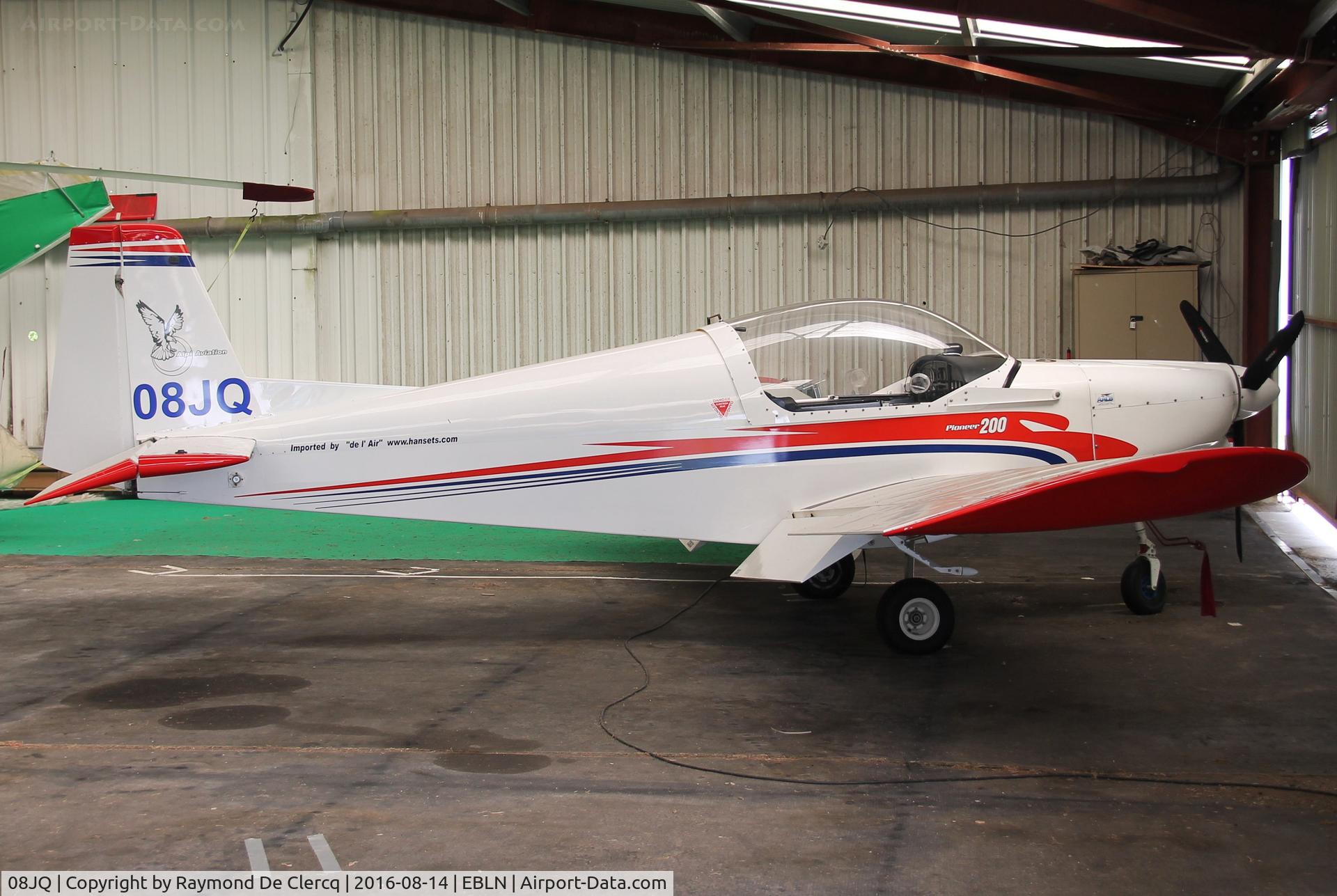 08JQ, Alpi Aviation Pioneer 200 C/N Not found 08JQ, At Liernu.