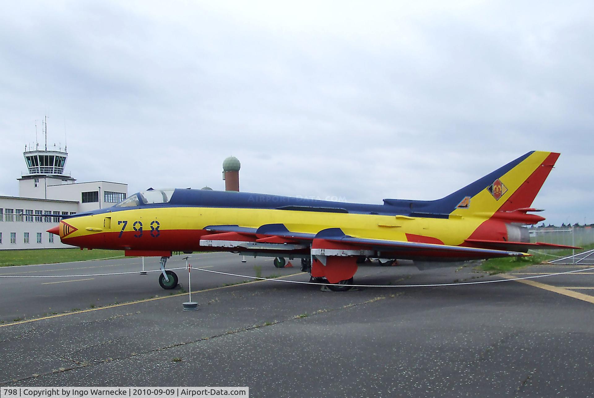 798, 1986 Sukhoi Su-22M-4 C/N 31406, Sukhoi Su-22M-4 FITTER-K at the Luftwaffenmuseum, Berlin-Gatow