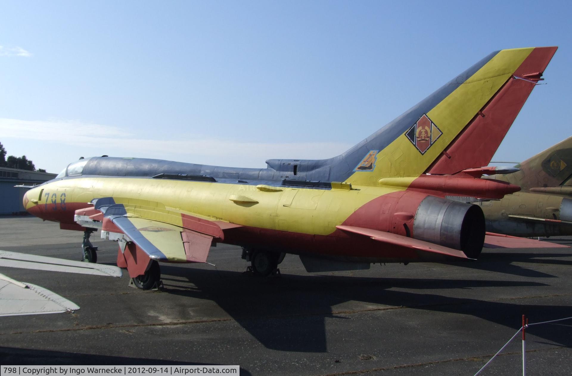 798, 1986 Sukhoi Su-22M-4 C/N 31406, Sukhoi Su-22M-4 FITTER-K at the Luftwaffenmuseum, Berlin-Gatow