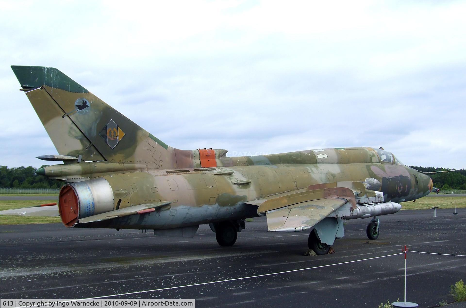 613, Sukhoi Su-22M-4 C/N 25018, Sukhoi Su-22M-4 FITTER-K at the Luftwaffenmuseum, Berlin-Gatow