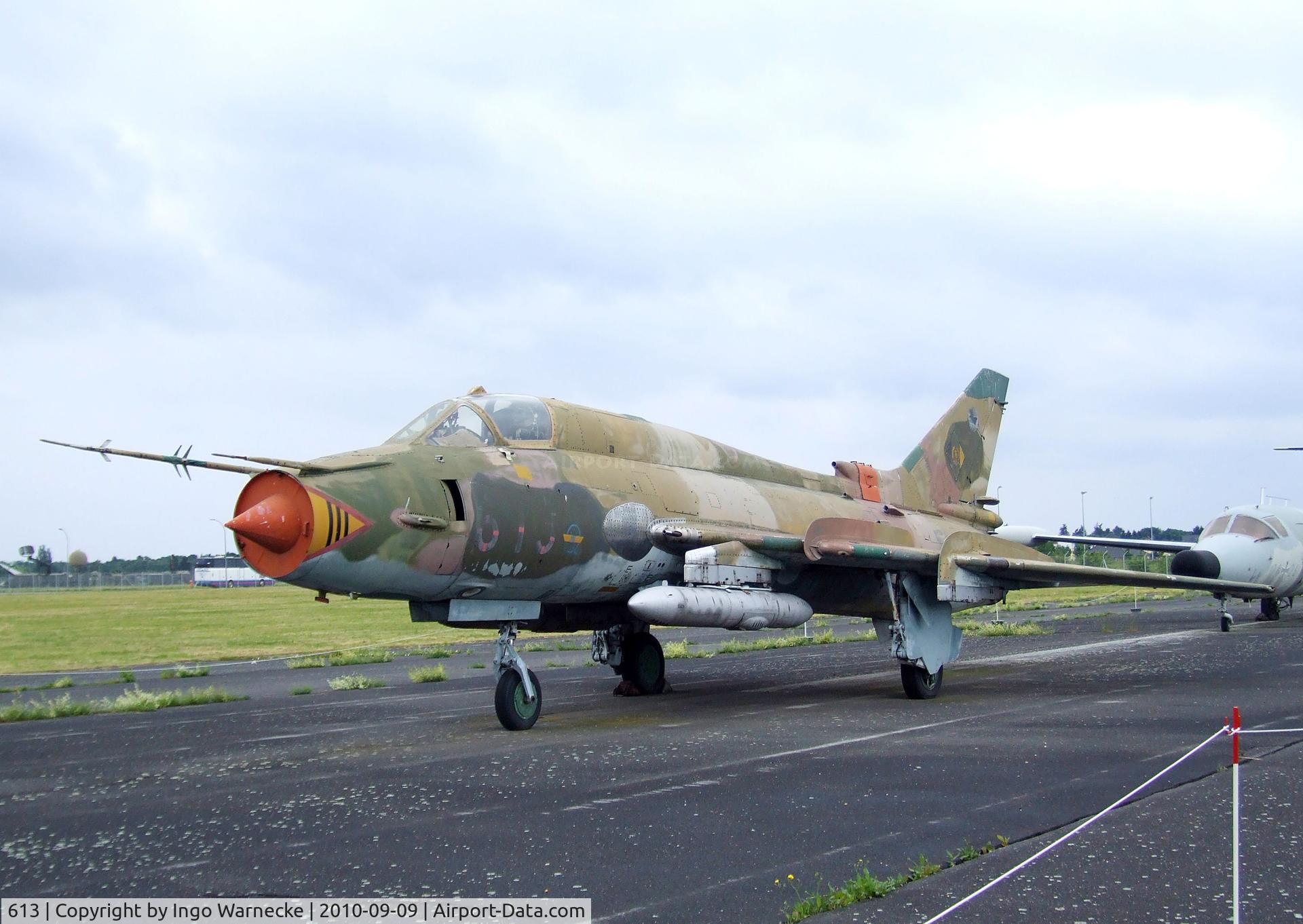 613, Sukhoi Su-22M-4 C/N 25018, Sukhoi Su-22M-4 FITTER-K at the Luftwaffenmuseum, Berlin-Gatow