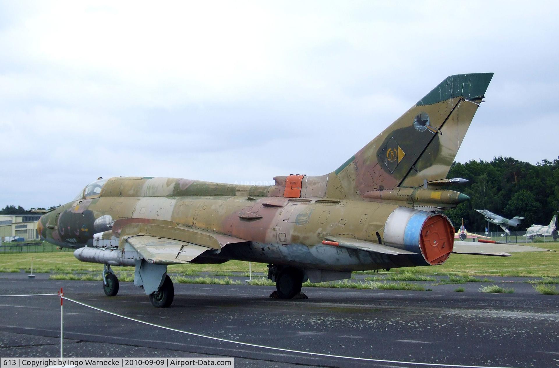 613, Sukhoi Su-22M-4 C/N 25018, Sukhoi Su-22M-4 FITTER-K at the Luftwaffenmuseum, Berlin-Gatow