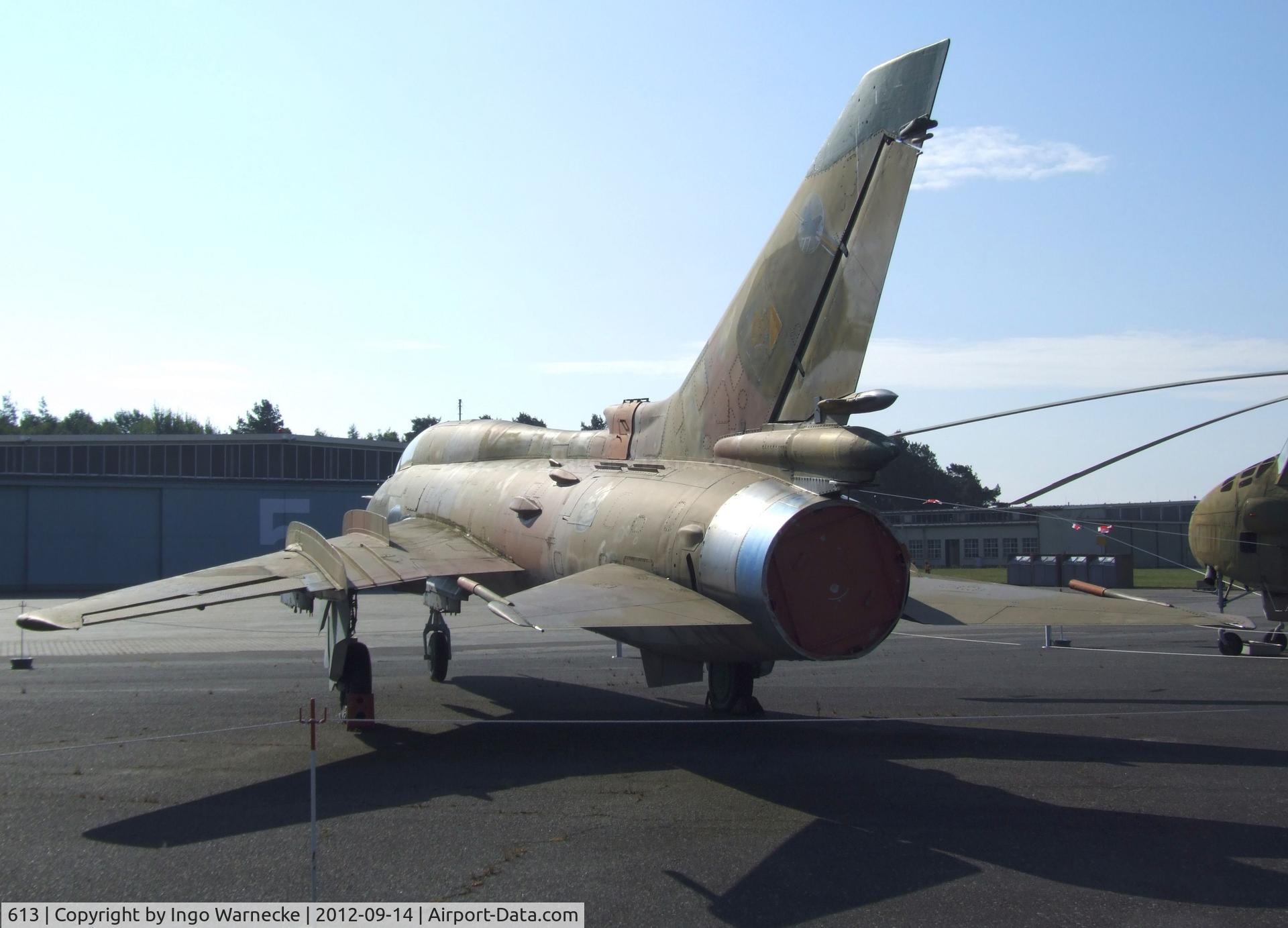 613, Sukhoi Su-22M-4 C/N 25018, Sukhoi Su-22M-4 FITTER-K at the Luftwaffenmuseum, Berlin-Gatow