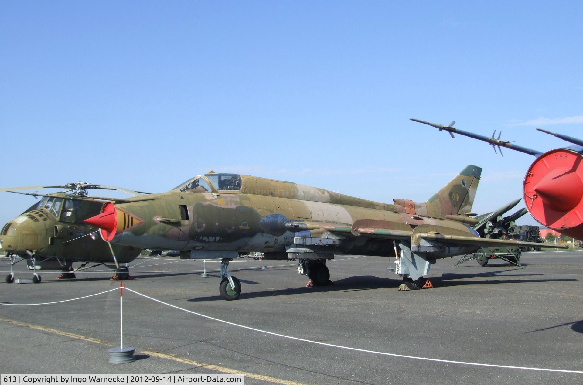 613, Sukhoi Su-22M-4 C/N 25018, Sukhoi Su-22M-4 FITTER-K at the Luftwaffenmuseum, Berlin-Gatow