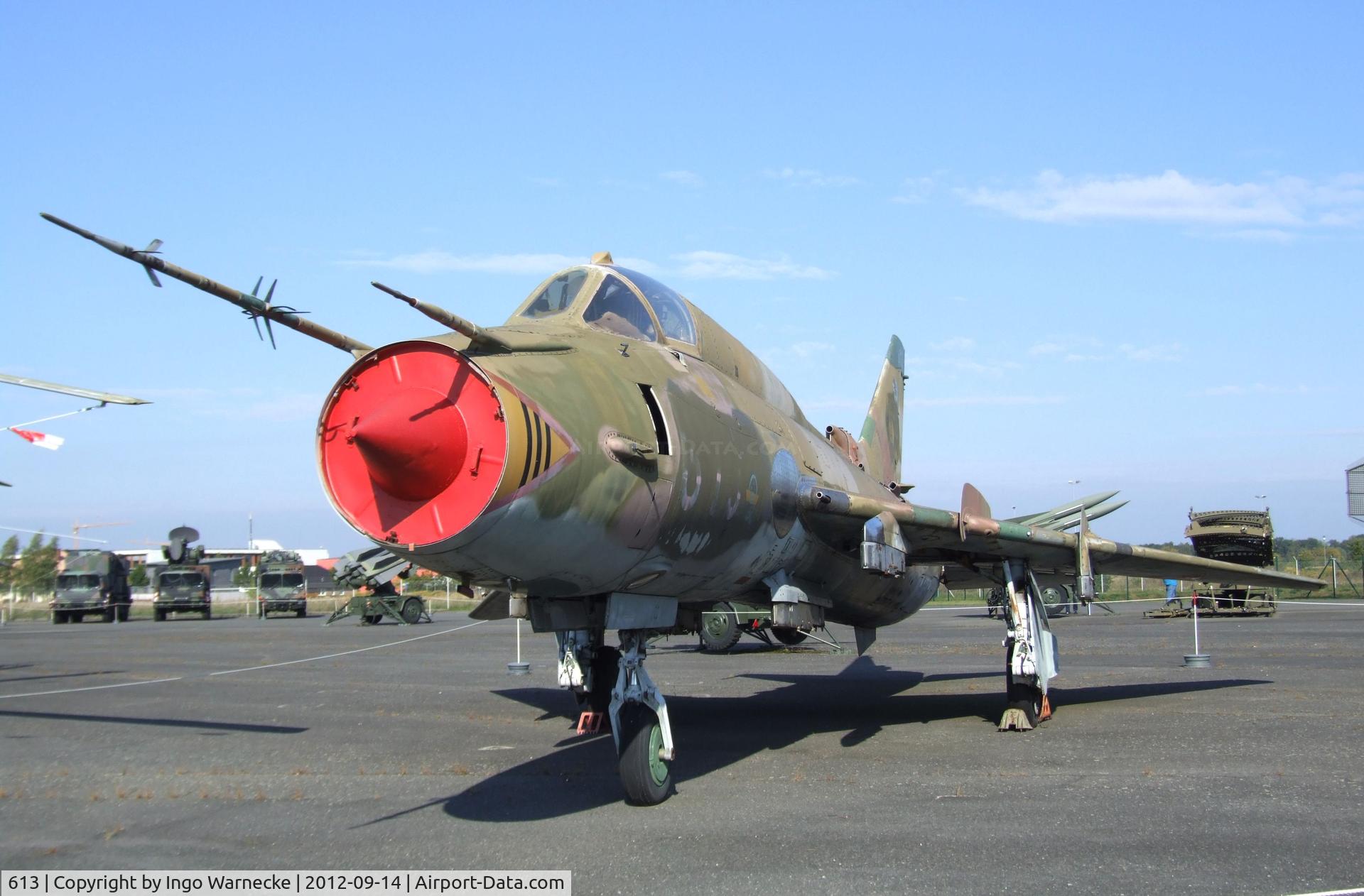 613, Sukhoi Su-22M-4 C/N 25018, Sukhoi Su-22M-4 FITTER-K at the Luftwaffenmuseum, Berlin-Gatow