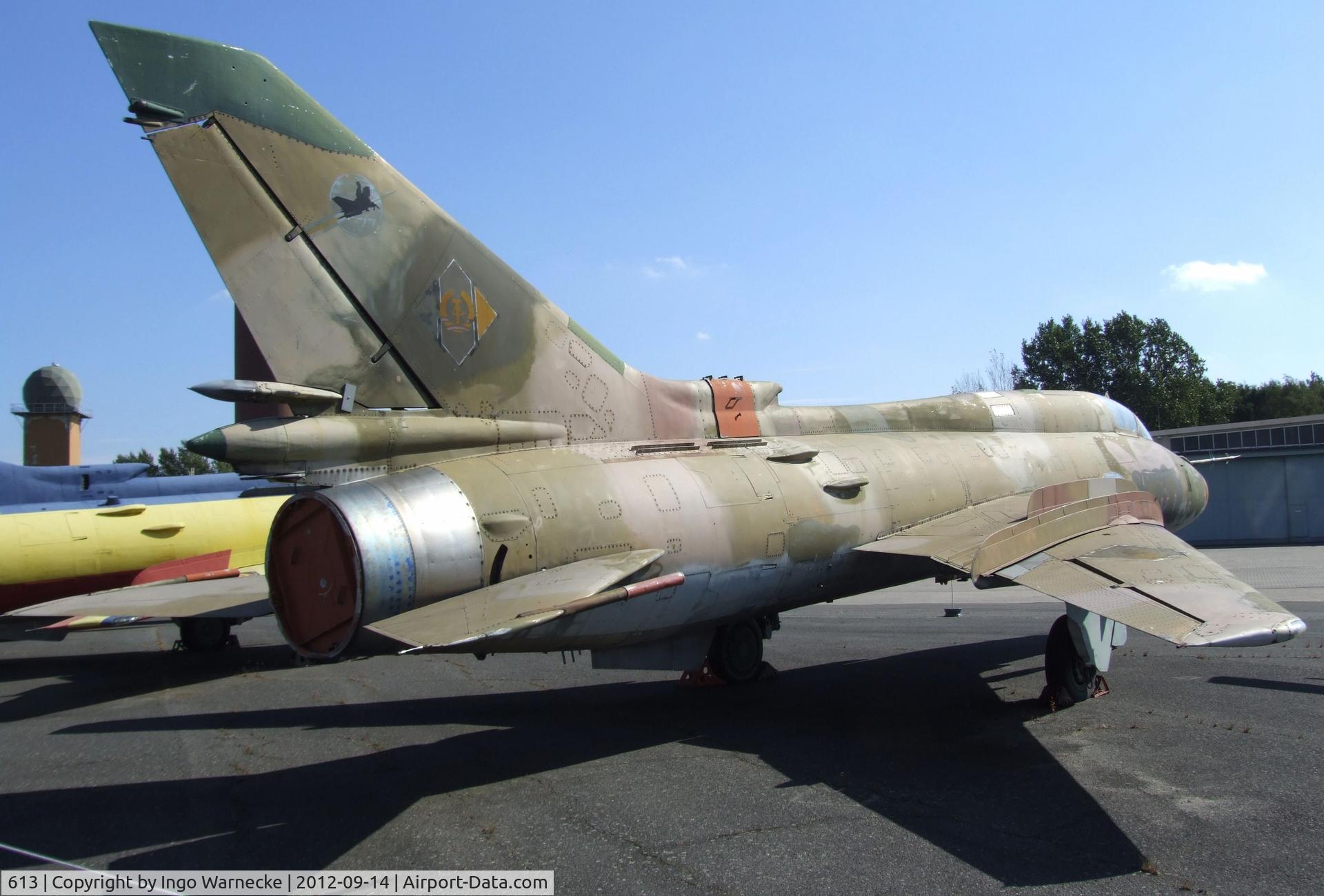 613, Sukhoi Su-22M-4 C/N 25018, Sukhoi Su-22M-4 FITTER-K at the Luftwaffenmuseum, Berlin-Gatow