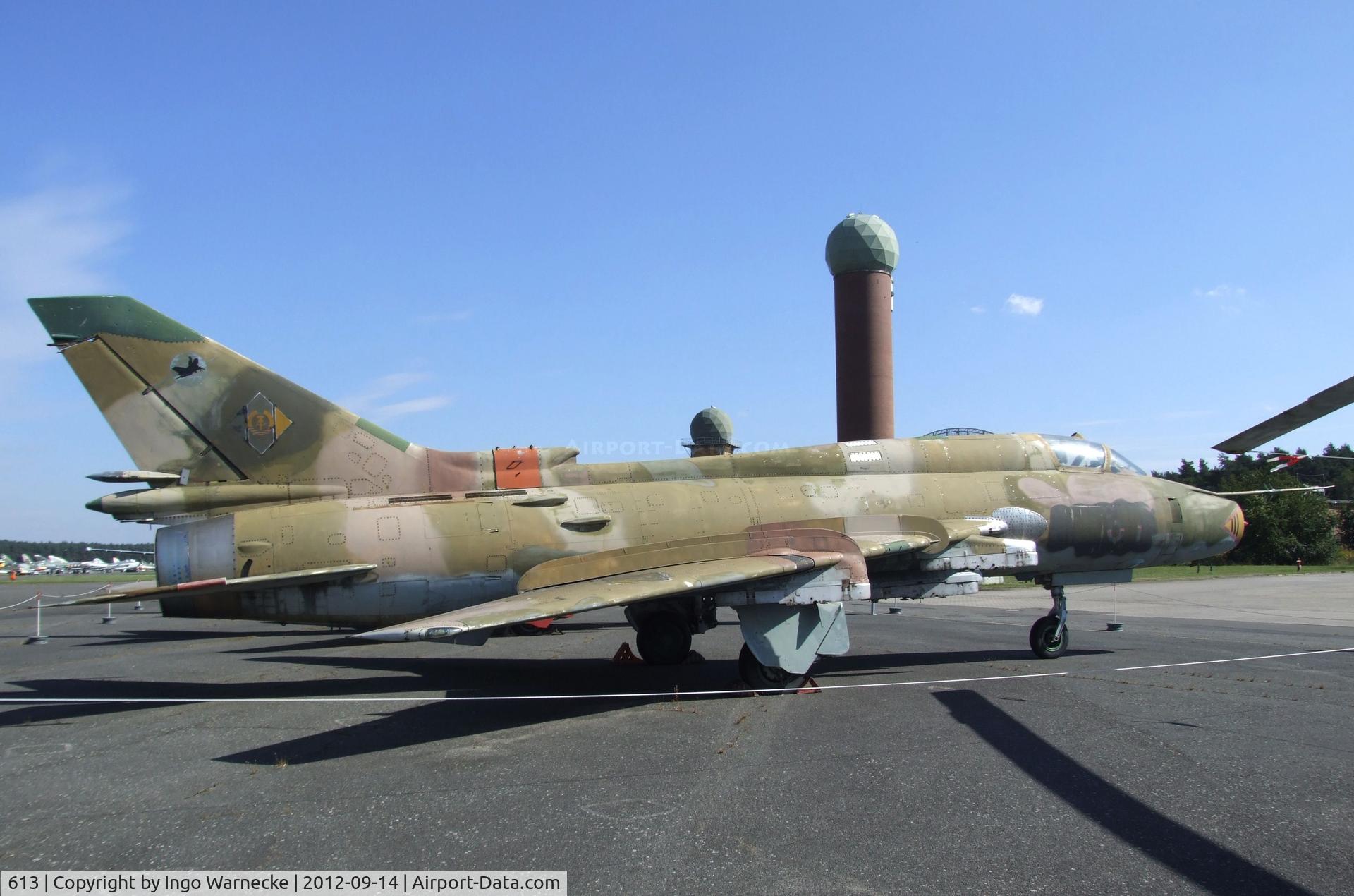 613, Sukhoi Su-22M-4 C/N 25018, Sukhoi Su-22M-4 FITTER-K at the Luftwaffenmuseum, Berlin-Gatow
