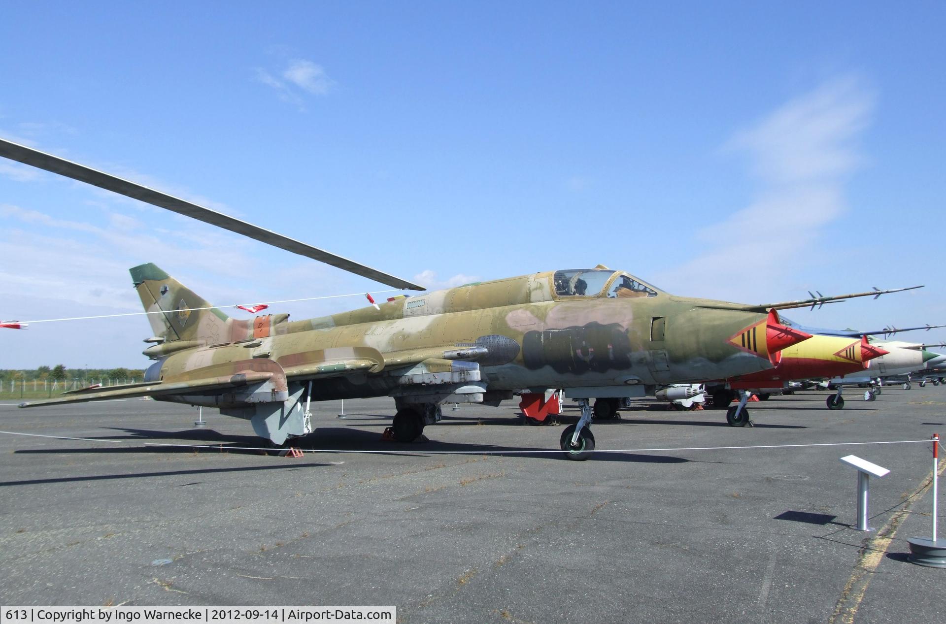 613, Sukhoi Su-22M-4 C/N 25018, Sukhoi Su-22M-4 FITTER-K at the Luftwaffenmuseum, Berlin-Gatow