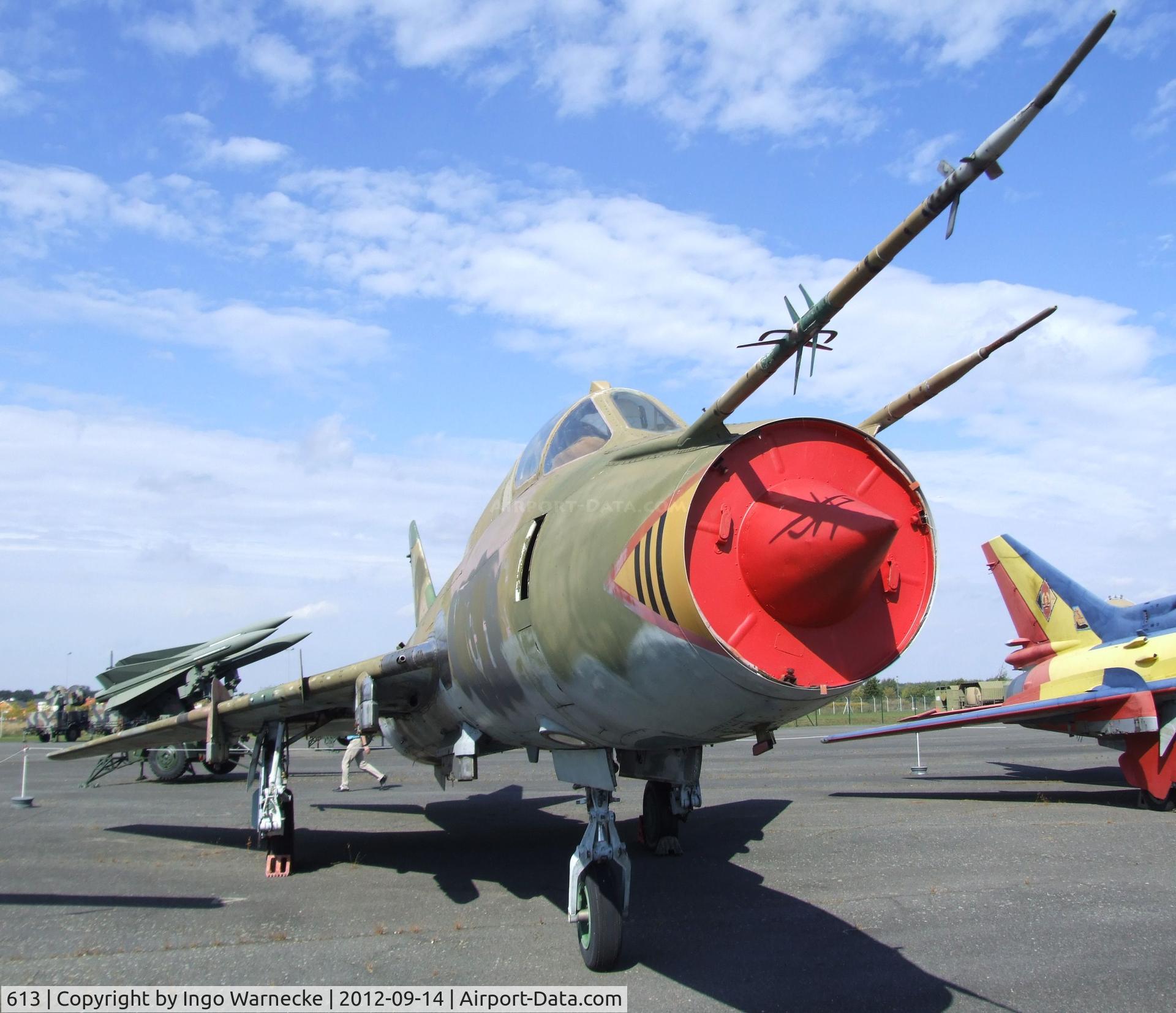613, Sukhoi Su-22M-4 C/N 25018, Sukhoi Su-22M-4 FITTER-K at the Luftwaffenmuseum, Berlin-Gatow