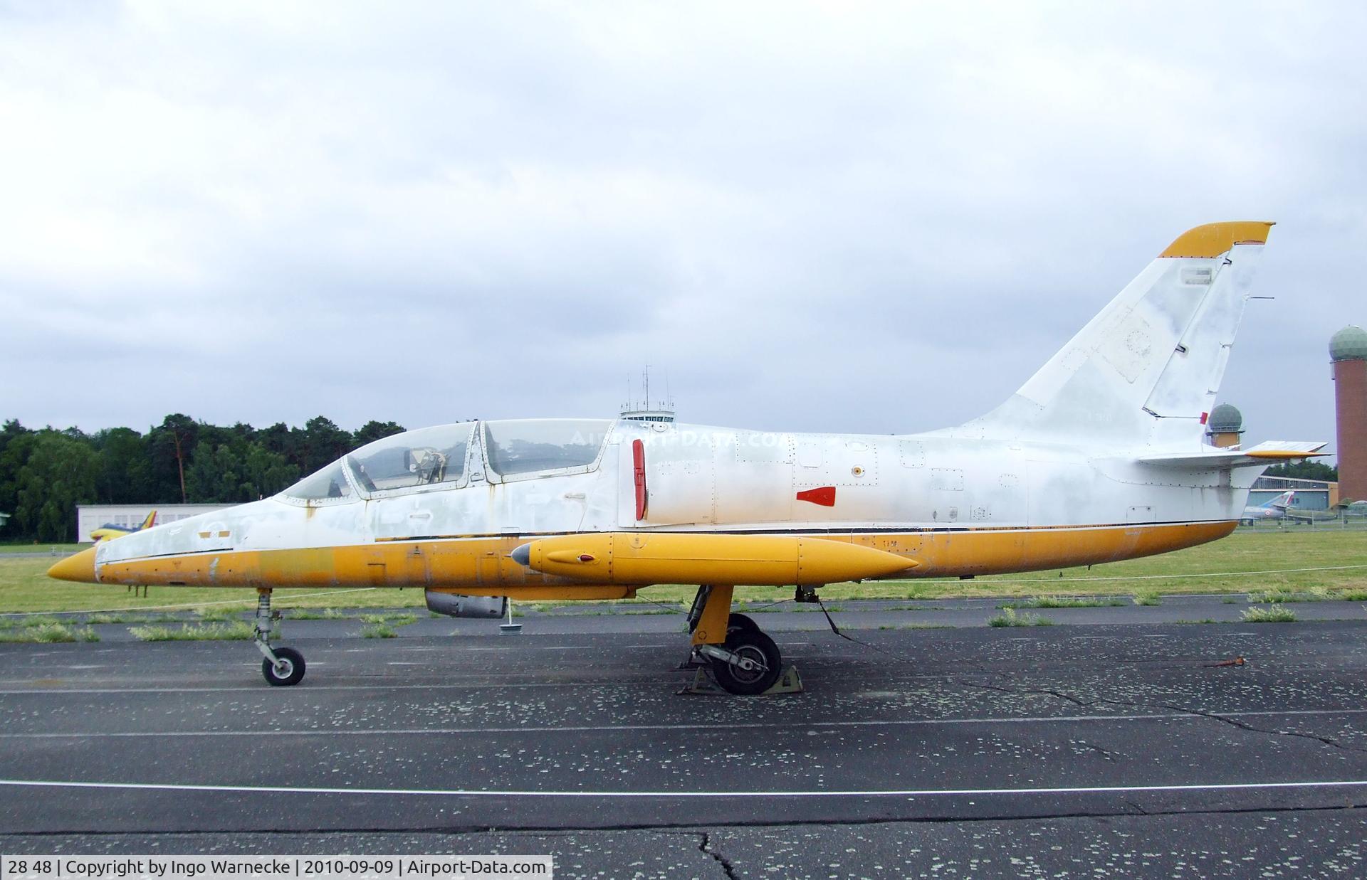 28 48, Aero L-39V Albatros Albatros C/N 630705, Aero L-39V Albatros single seat target-towing plane at the Luftwaffenmuseum, Berlin-Gatow