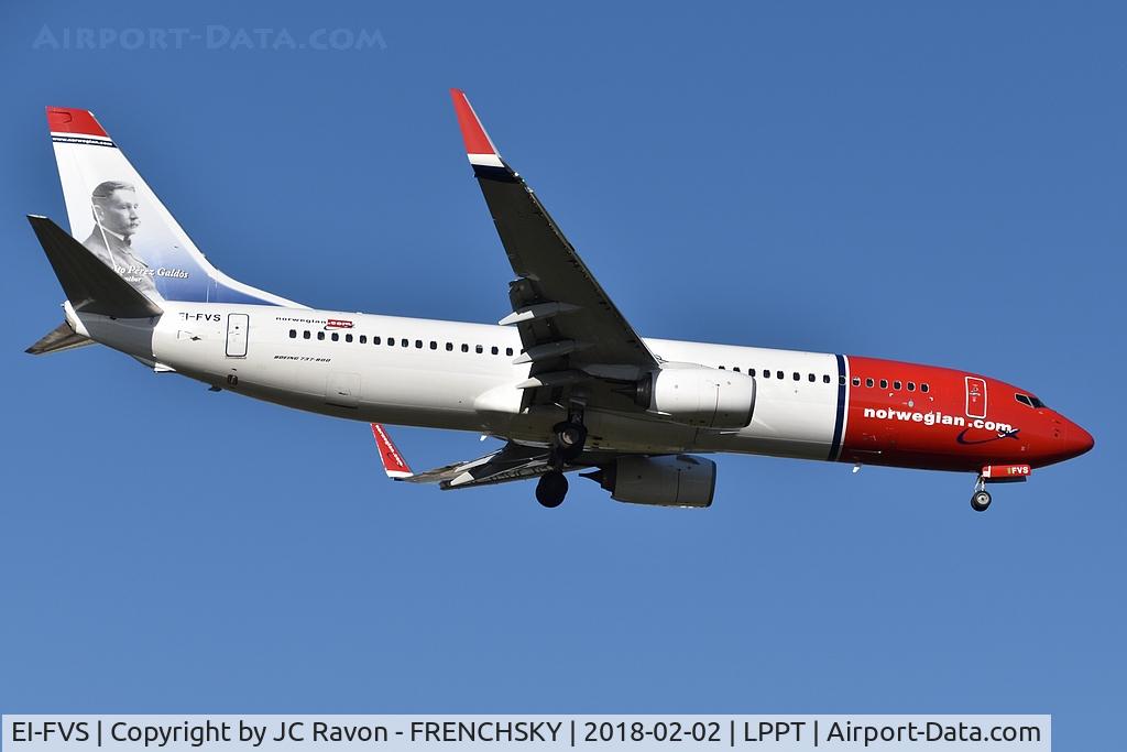 EI-FVS, 2017 Boeing 737-800 C/N 42087, Norwegian Air International