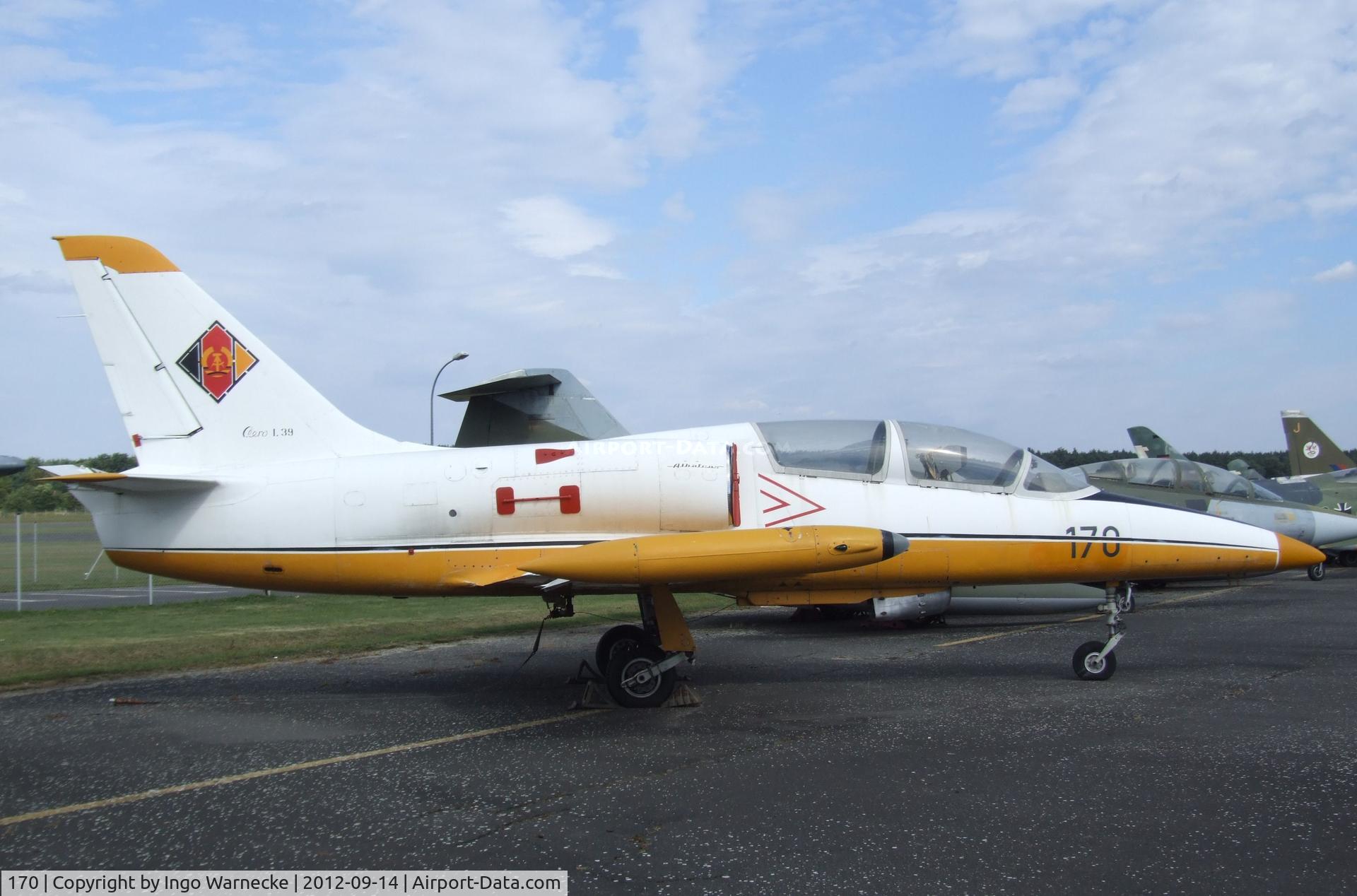 170, Aero L-39V Albatros Albatros C/N 630705, Aero L-39V Albatros single seat target-towing plane at the Luftwaffenmuseum, Berlin-Gatow