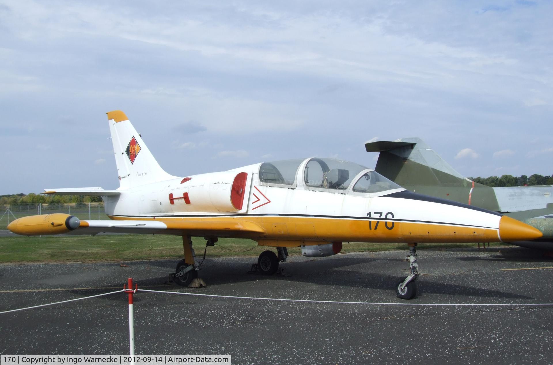 170, Aero L-39V Albatros Albatros C/N 630705, Aero L-39V Albatros single seat target-towing plane at the Luftwaffenmuseum, Berlin-Gatow