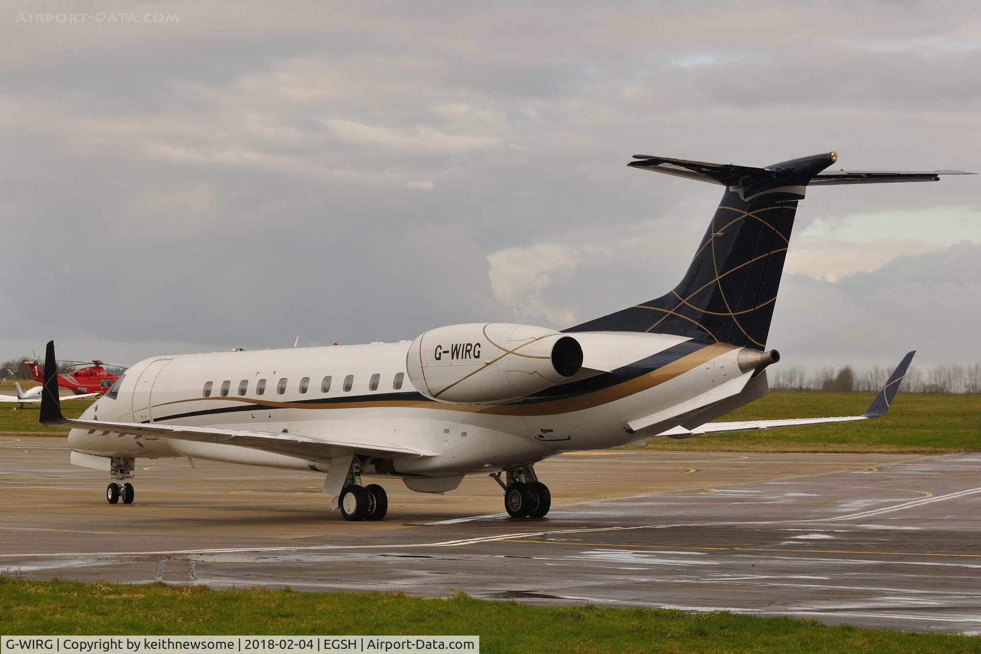 G-WIRG, 2013 Embraer EMB-135BJ Legacy 650 C/N 14501184, Arriving from Luton.