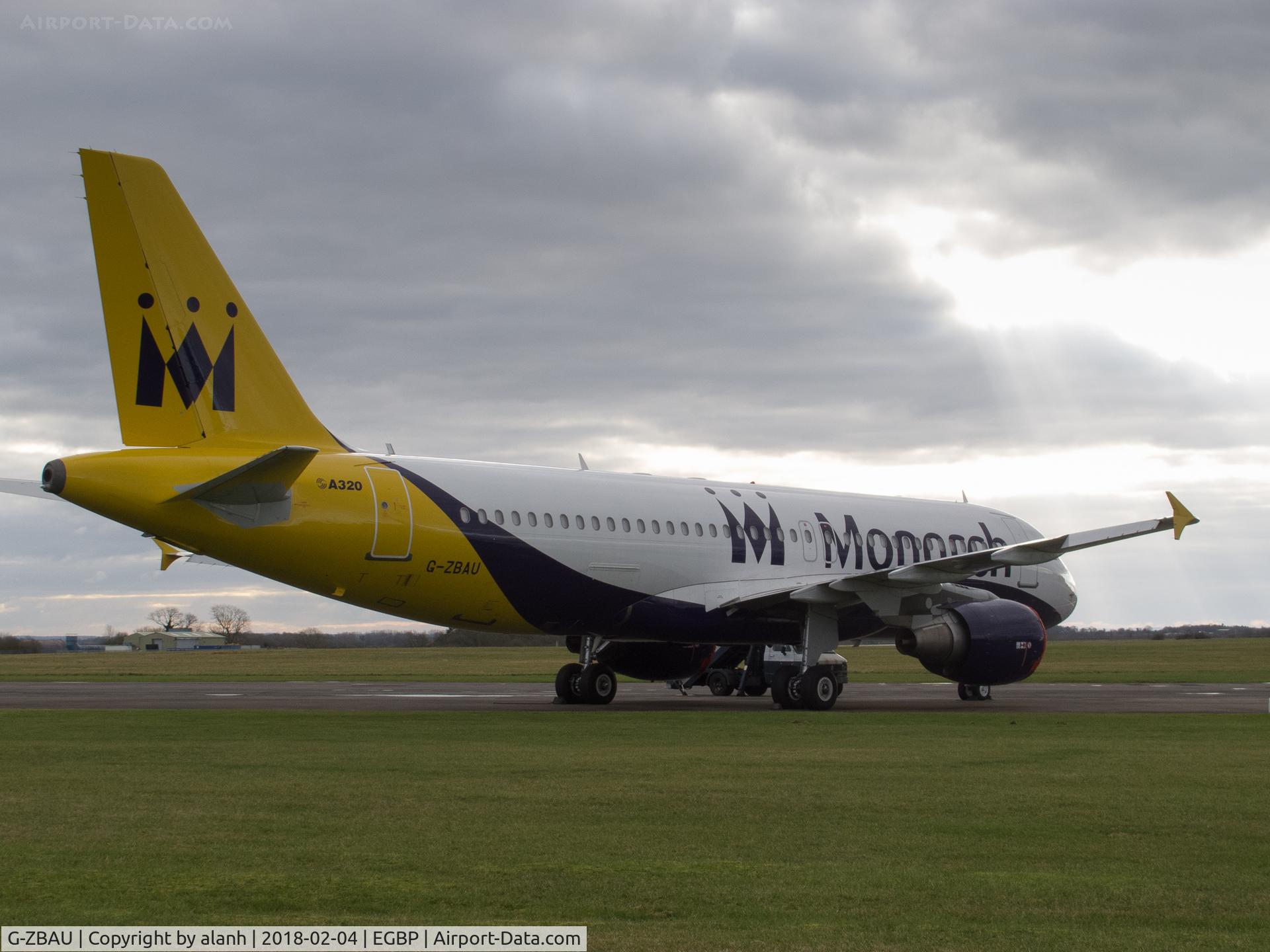 G-ZBAU, 2007 Airbus A320-214 C/N 3293, Awaiting its fate at Kemble after the Monarch collapse
