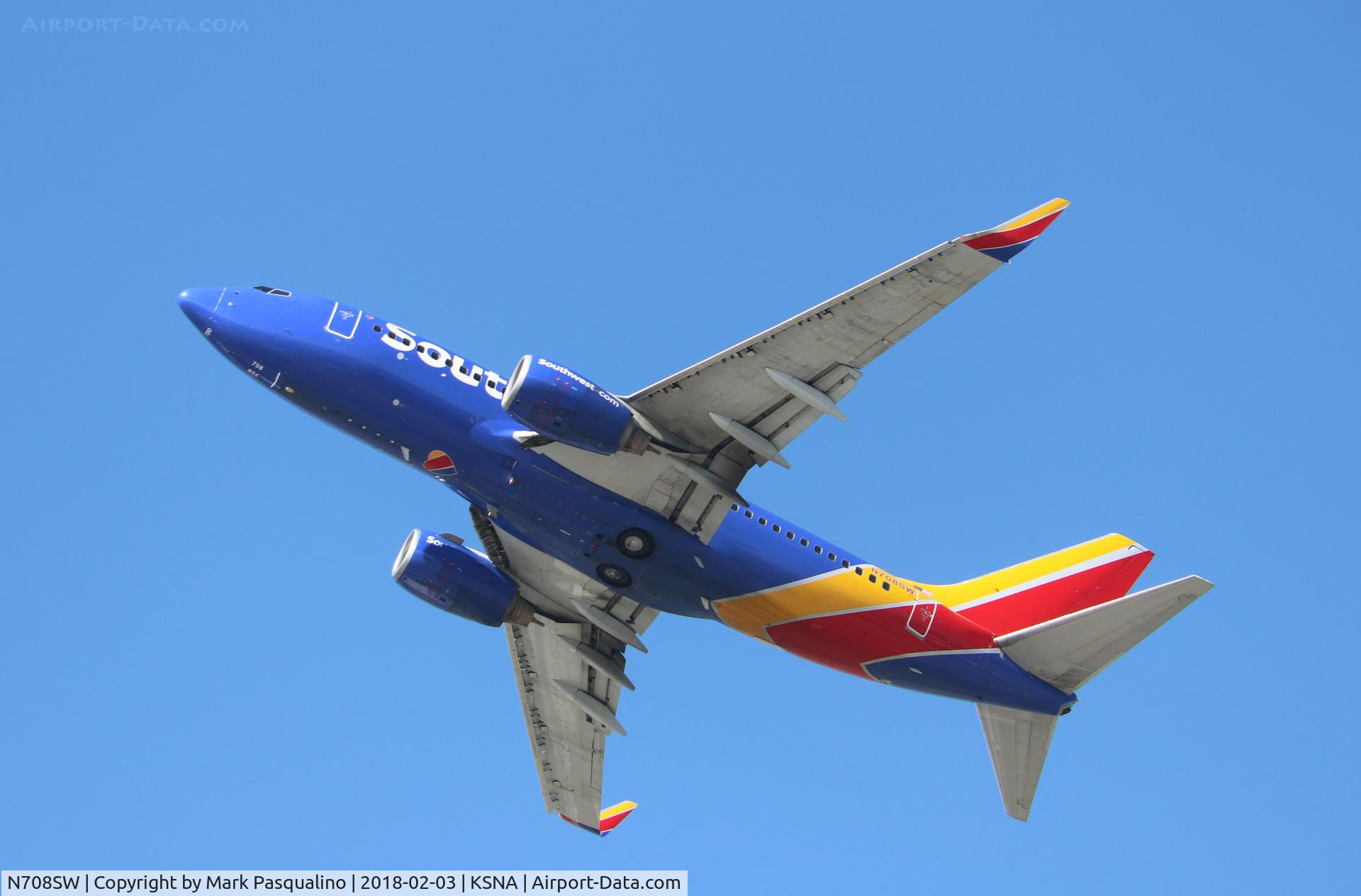 N708SW, 1998 Boeing 737-7H4 C/N 27842, Boeing 737-700