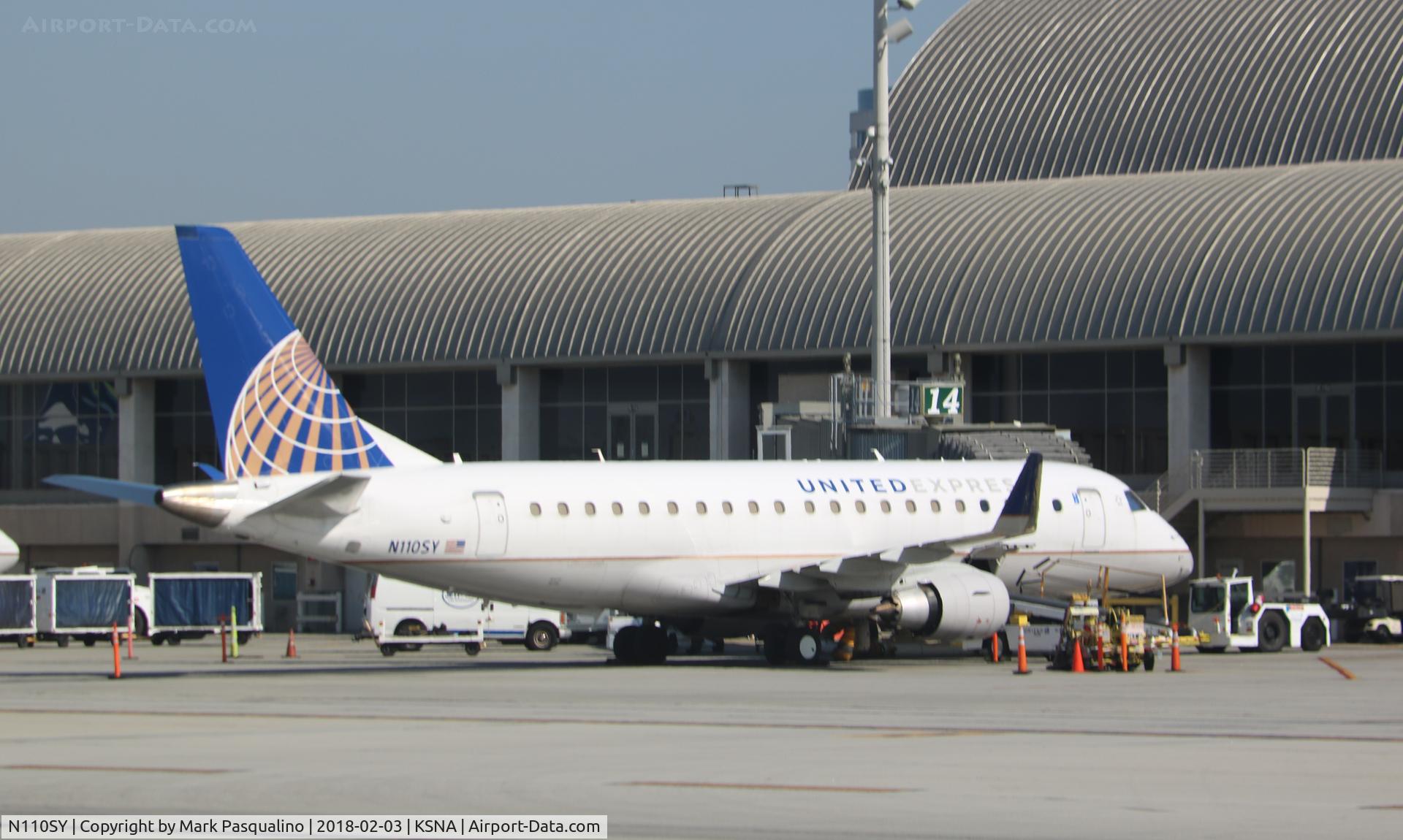 N110SY, 2014 Embraer 175LR (ERJ-170-200LR) C/N 17000405, ERJ 170-200 LR