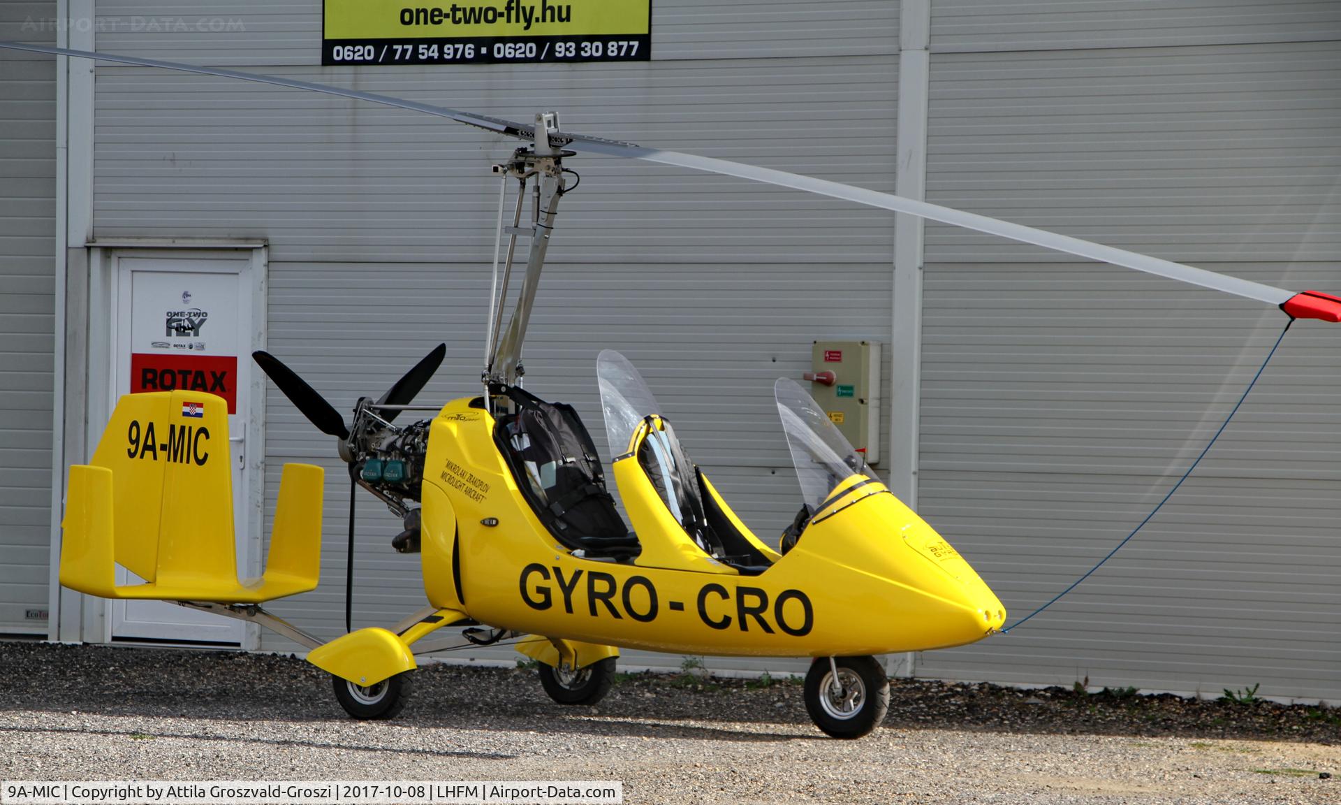 9A-MIC, AutoGyro Europe MTOSport C/N M01024, Meidl Airport, Fertöszentmiklós - Hungary