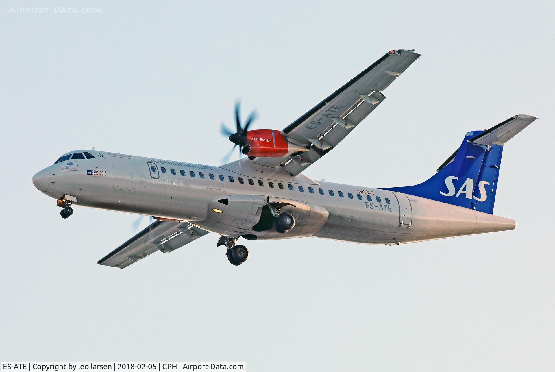 ES-ATE, 2013 ATR 72-600 (72-212A) C/N 1120, Copenhagen 5.2.2018