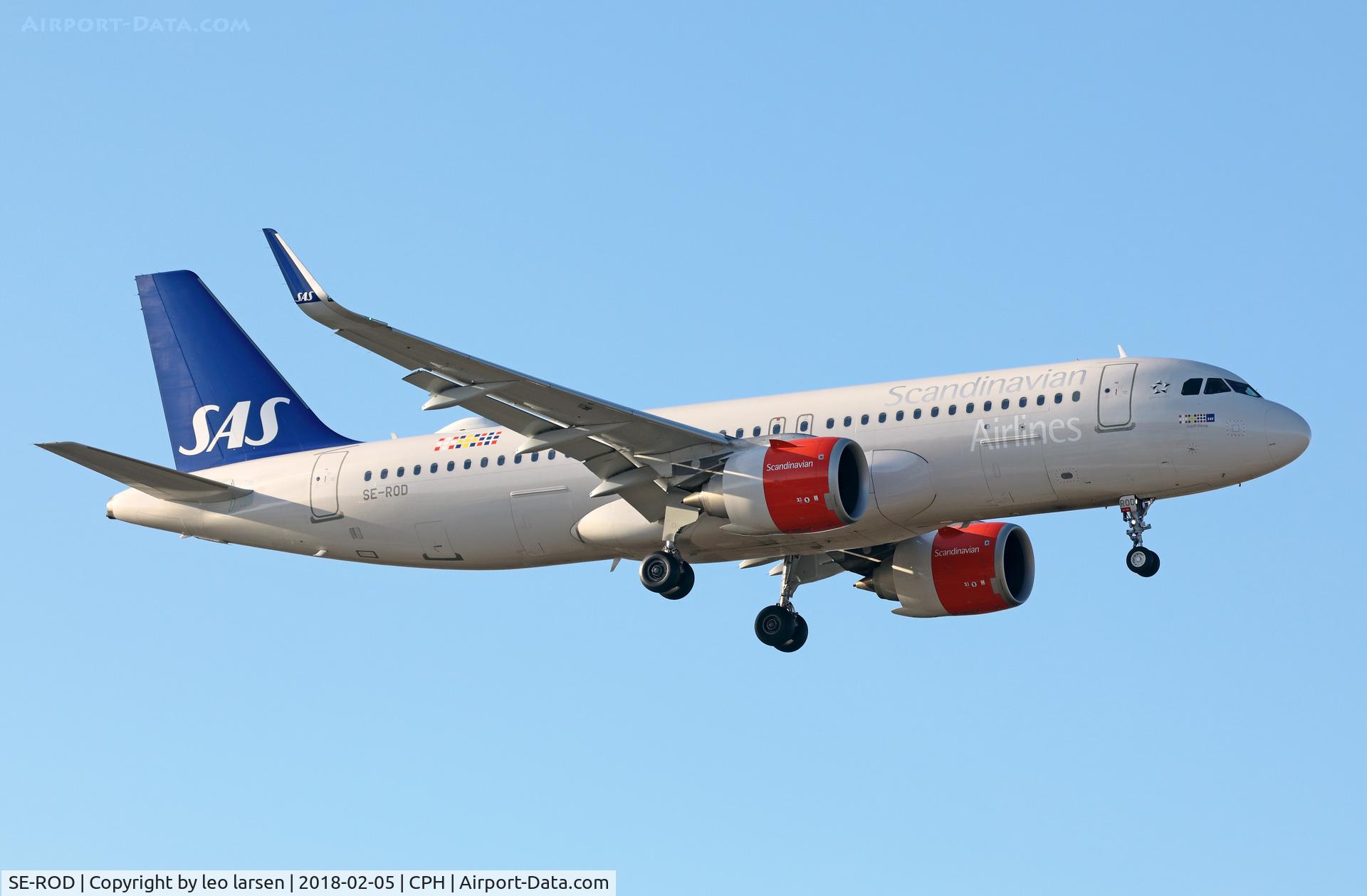 SE-ROD, 2017 Airbus A320-251N C/N 7755, Copenhagen 5.2.2018